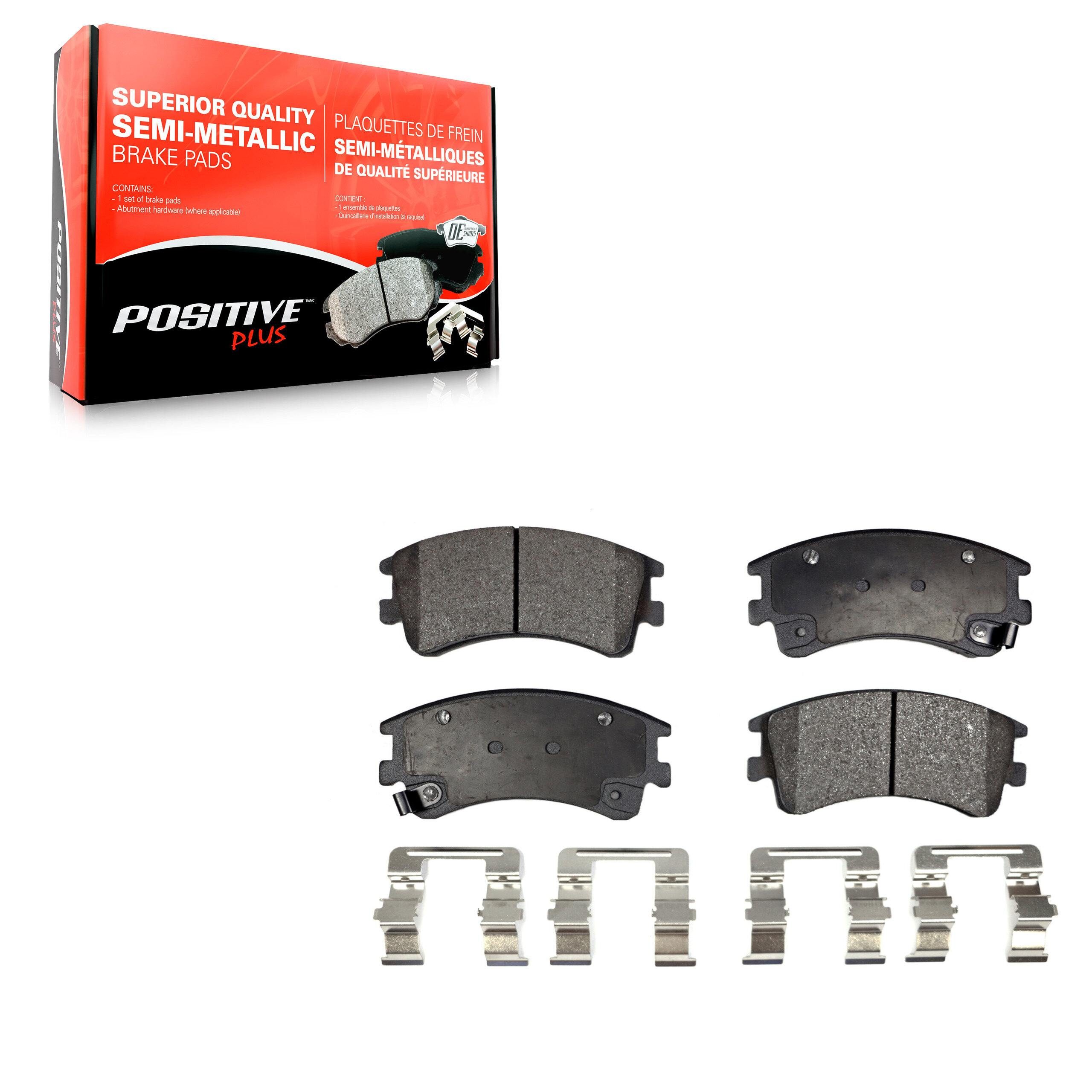 Semi-Metallic Brake Pads