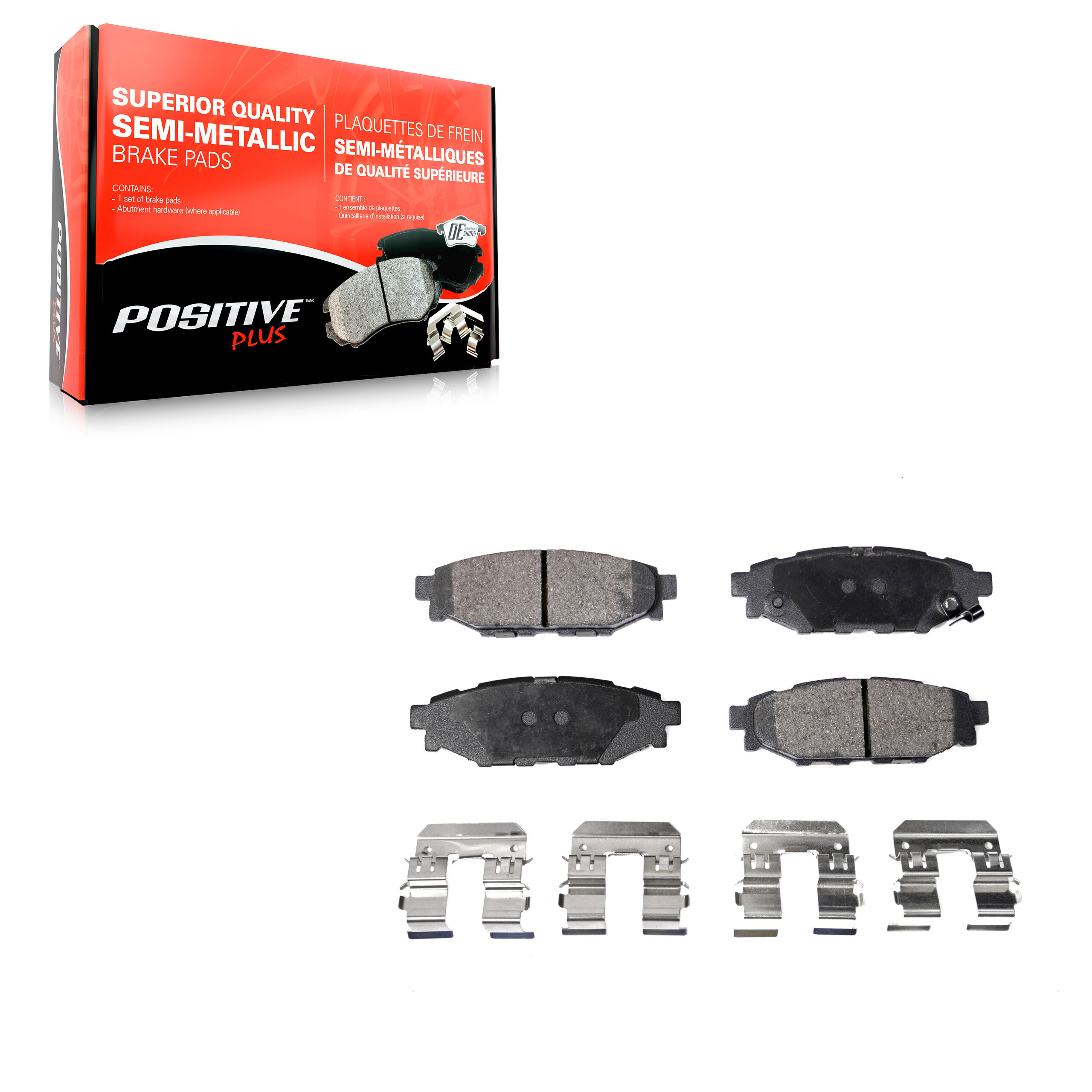 Semi-Metallic Brake Pads