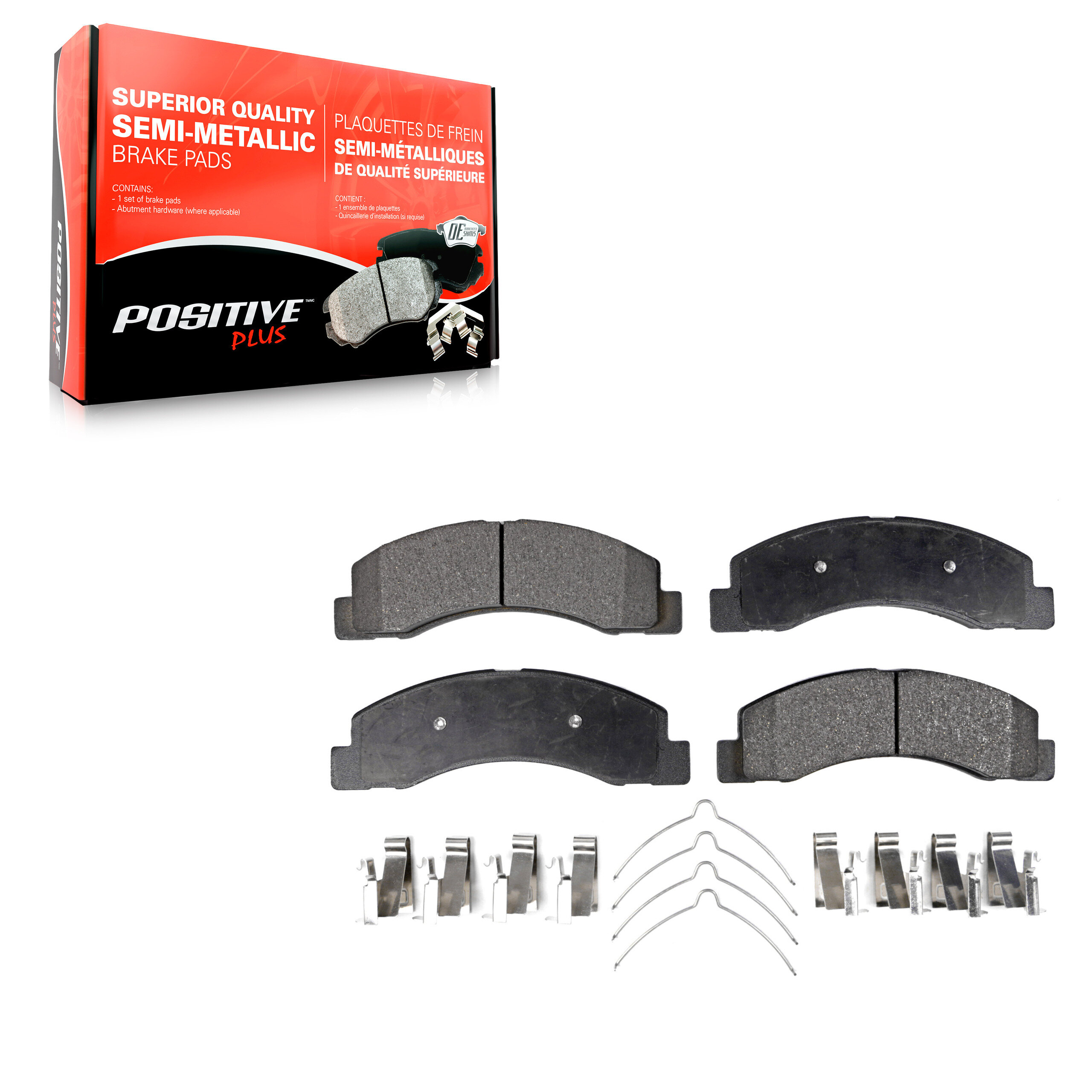 Semi-Metallic Brake Pads