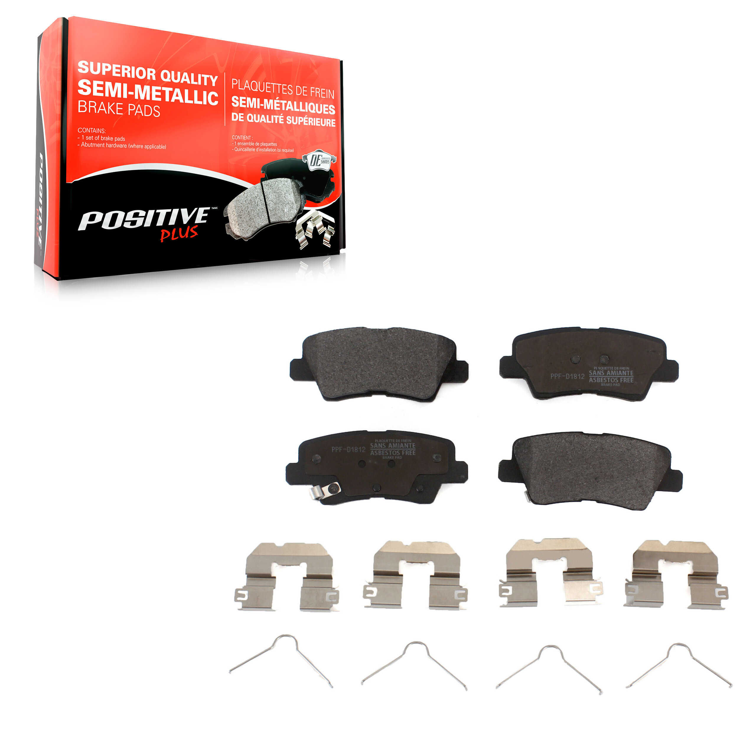 Semi-Metallic Brake Pads