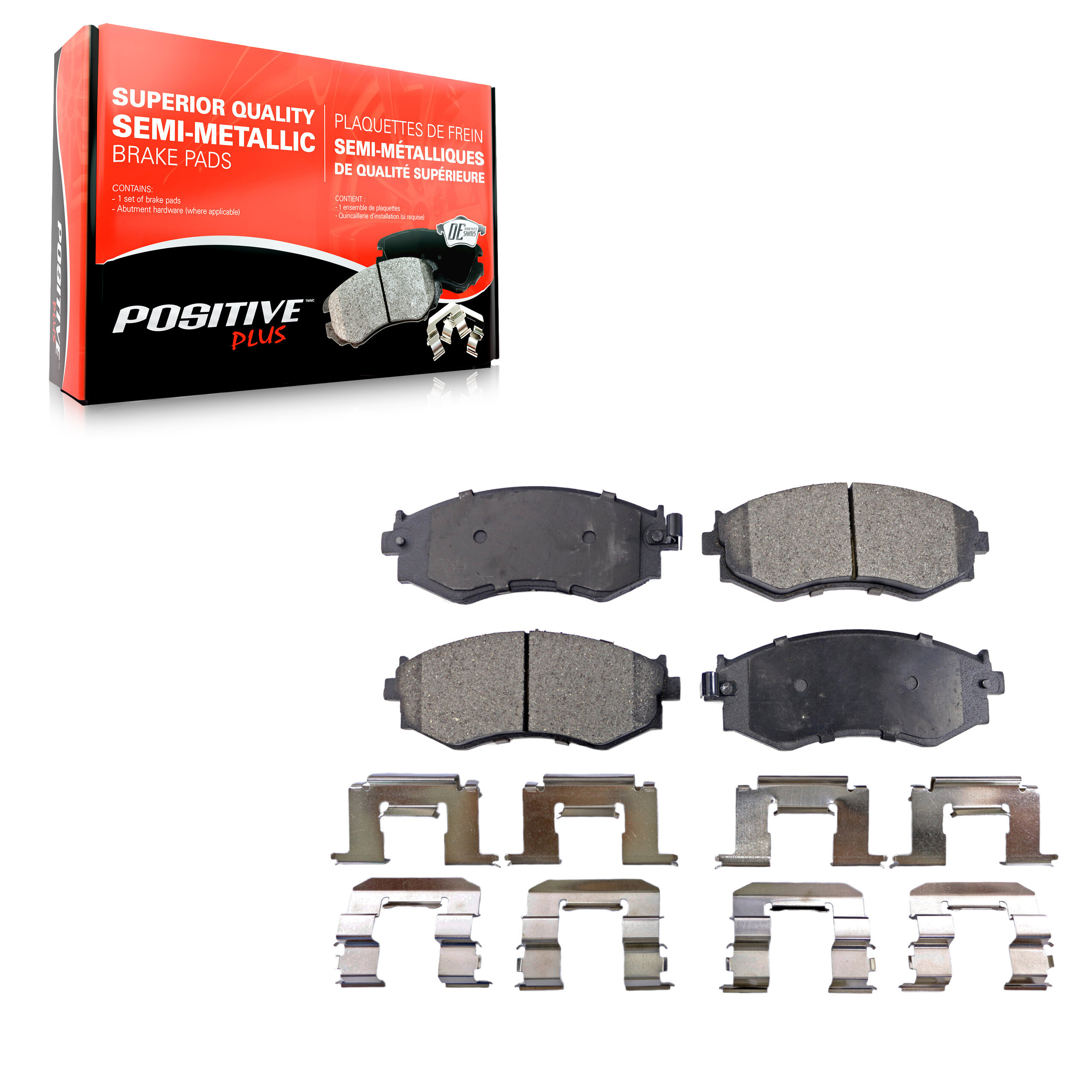 Semi-Metallic Brake Pads