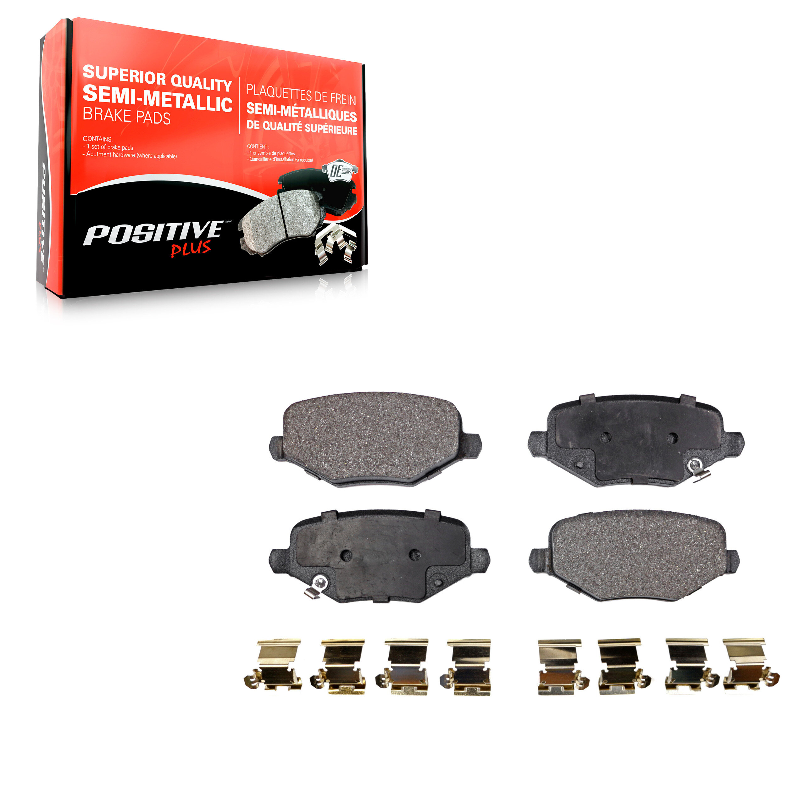 Semi-Metallic Brake Pads
