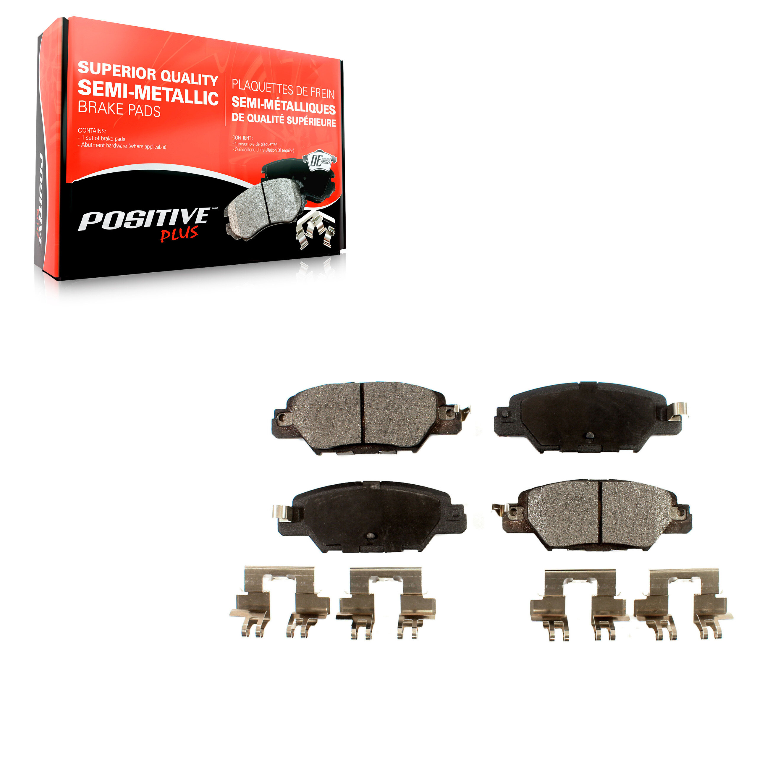 Semi-Metallic Brake Pads
