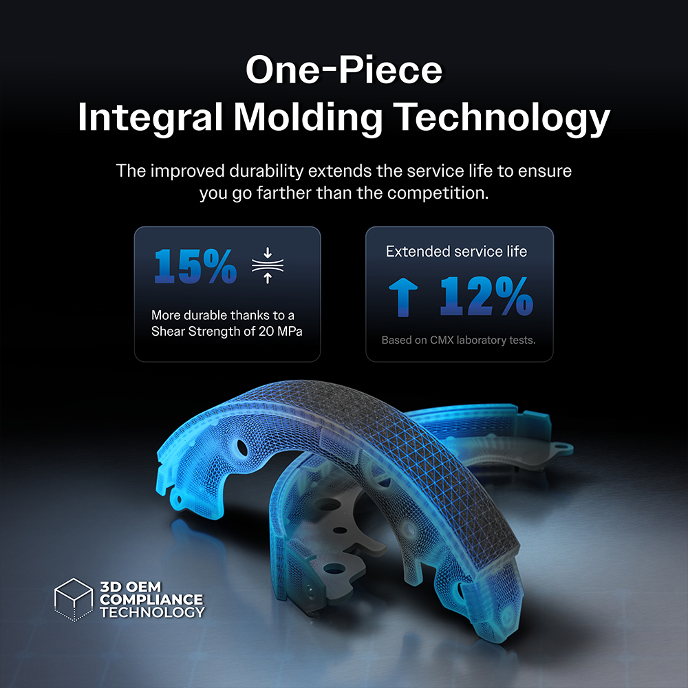Top Quality - NB-911B - Drum Brake Shoe