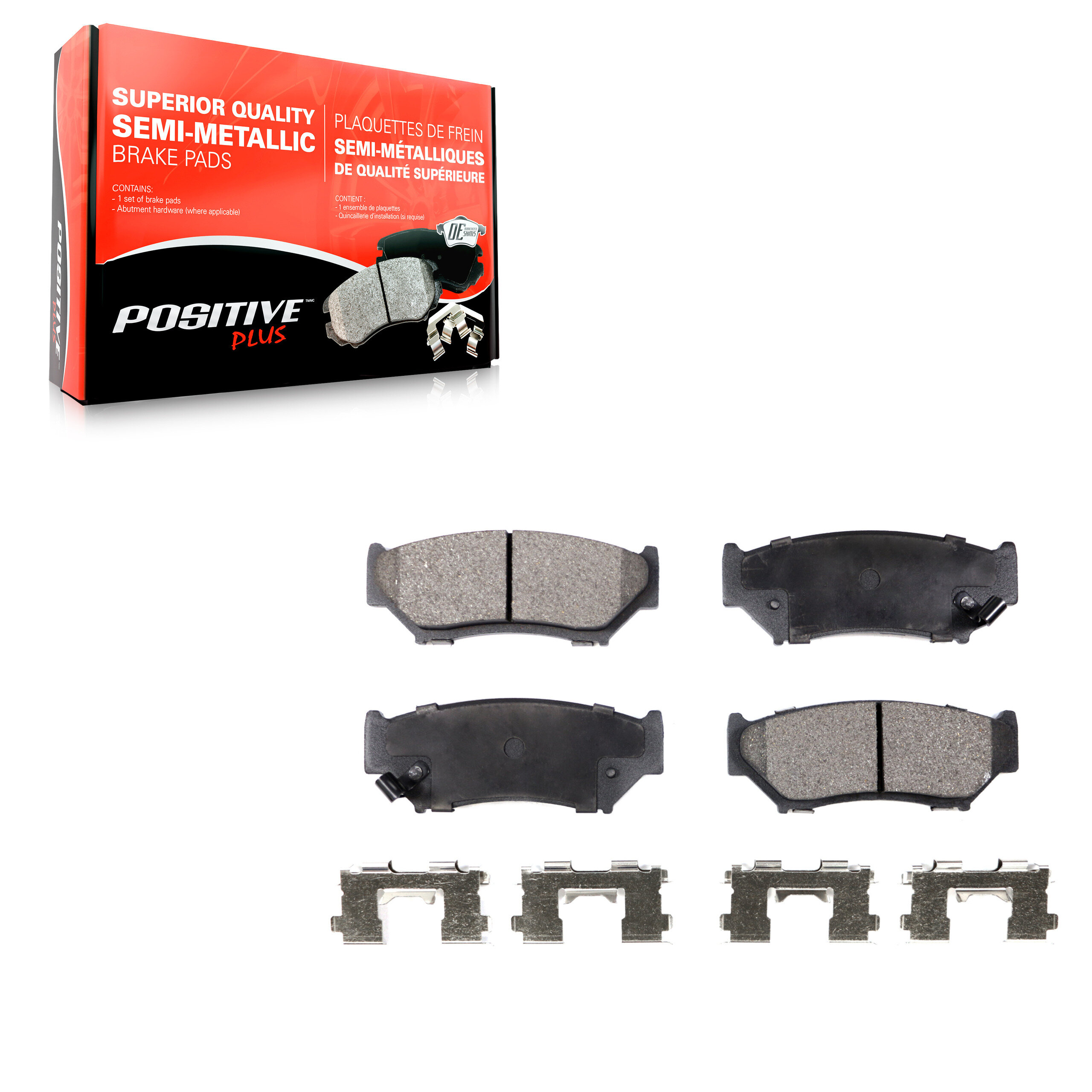Semi-Metallic Brake Pads
