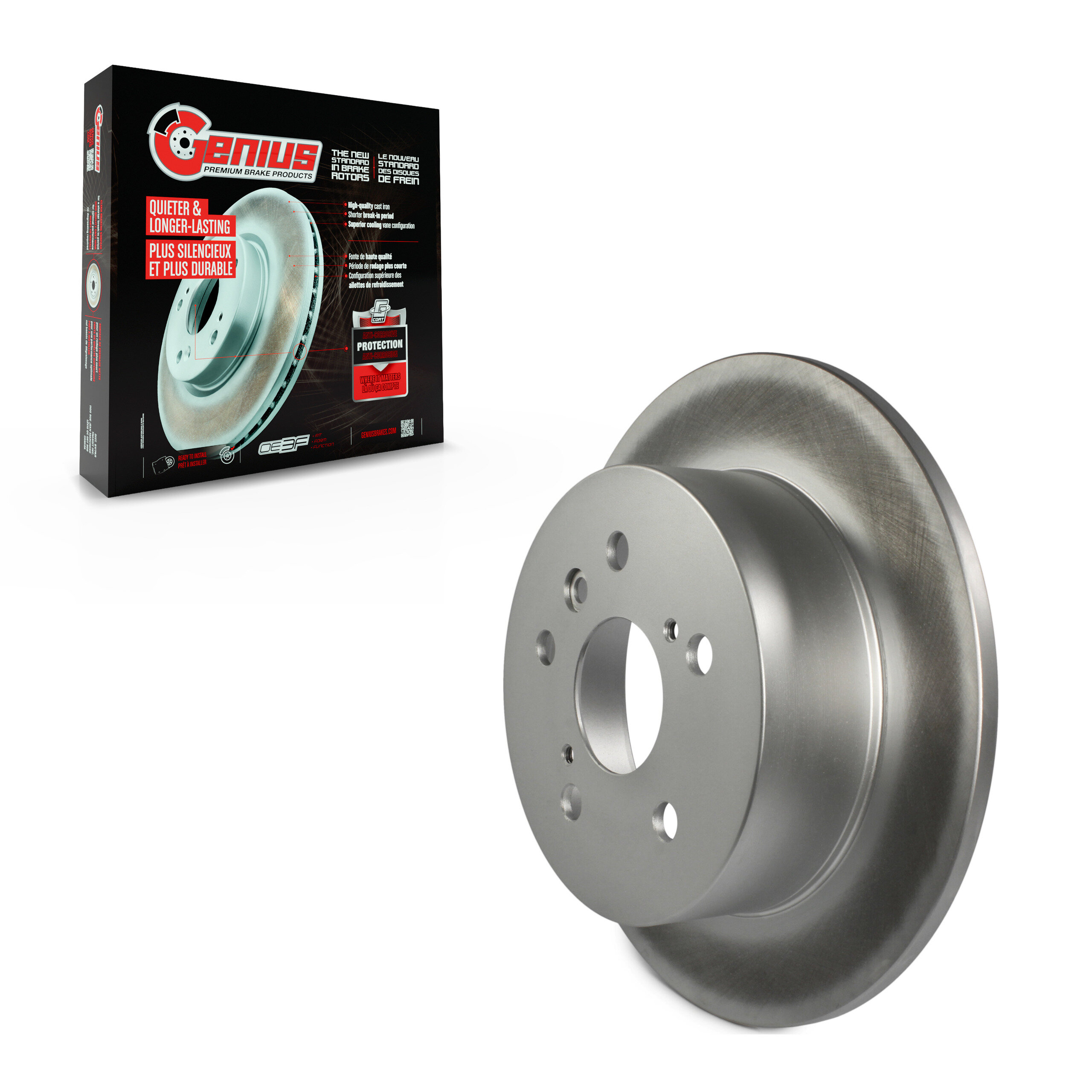 Coated Disc Brake Rotor