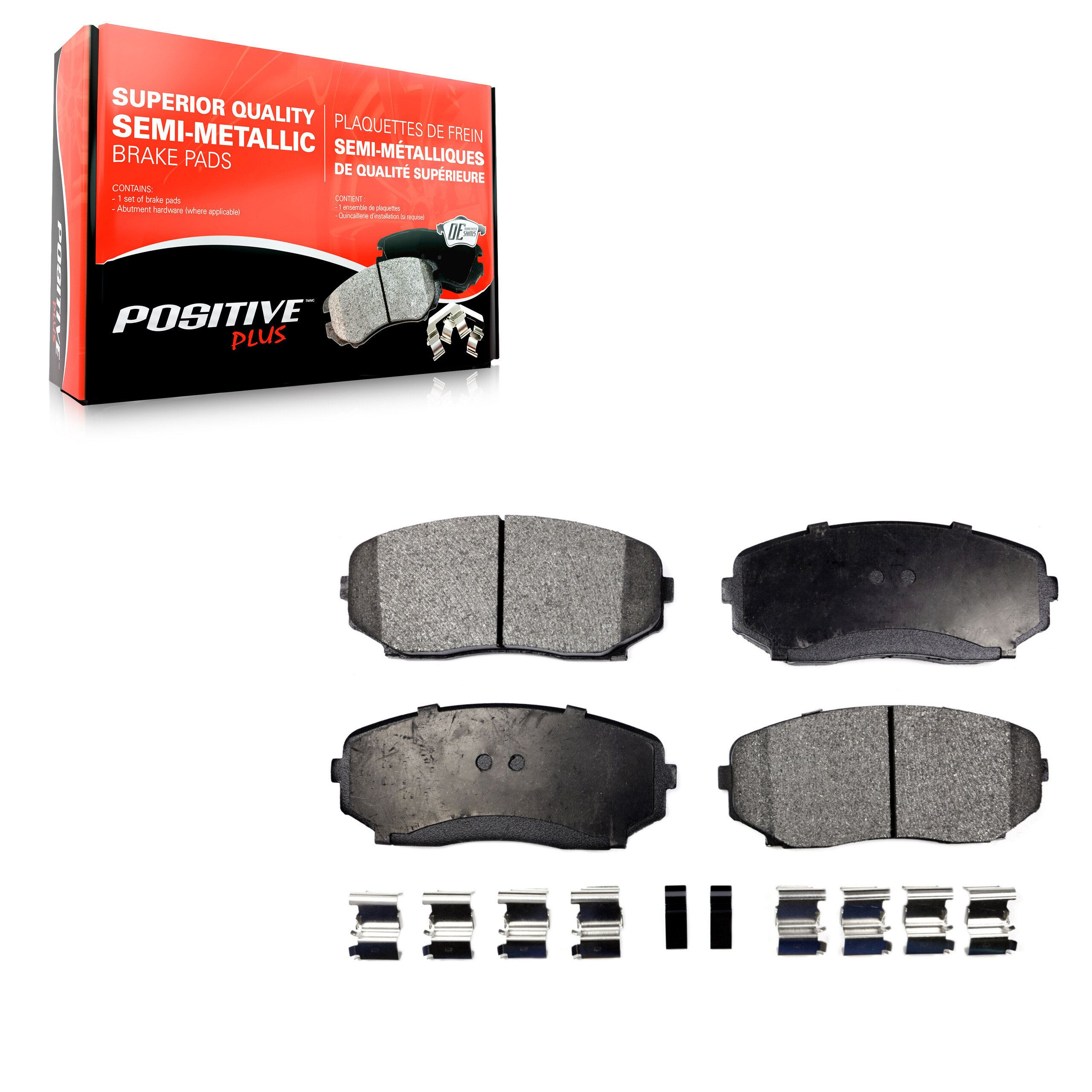 Semi-Metallic Brake Pads