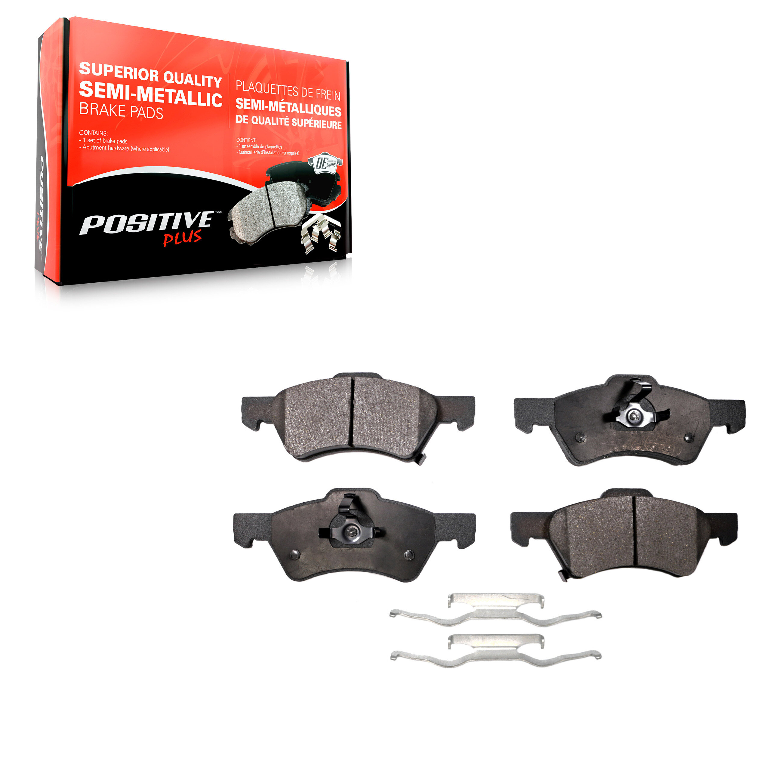 Semi-Metallic Brake Pads