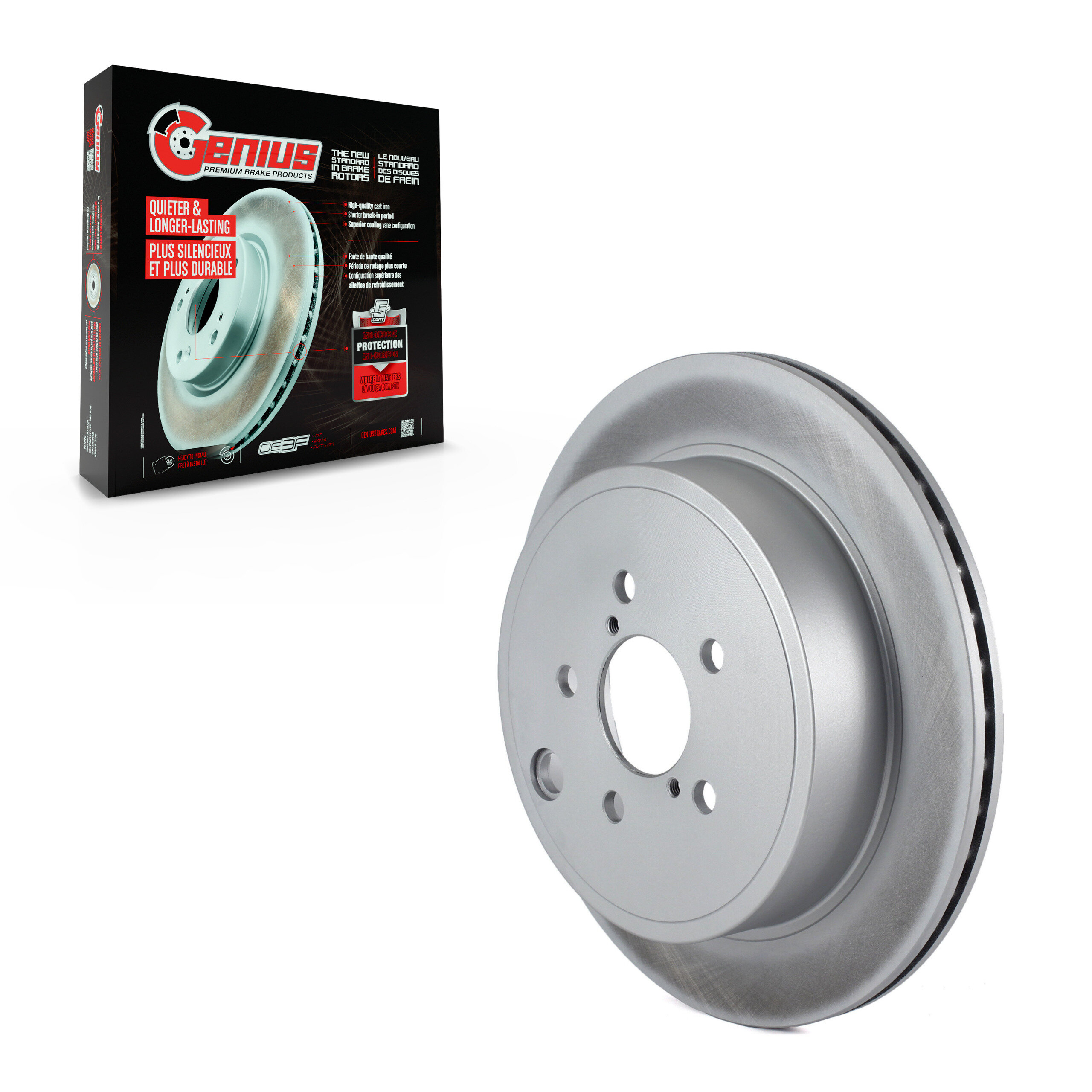 Coated Disc Brake Rotor