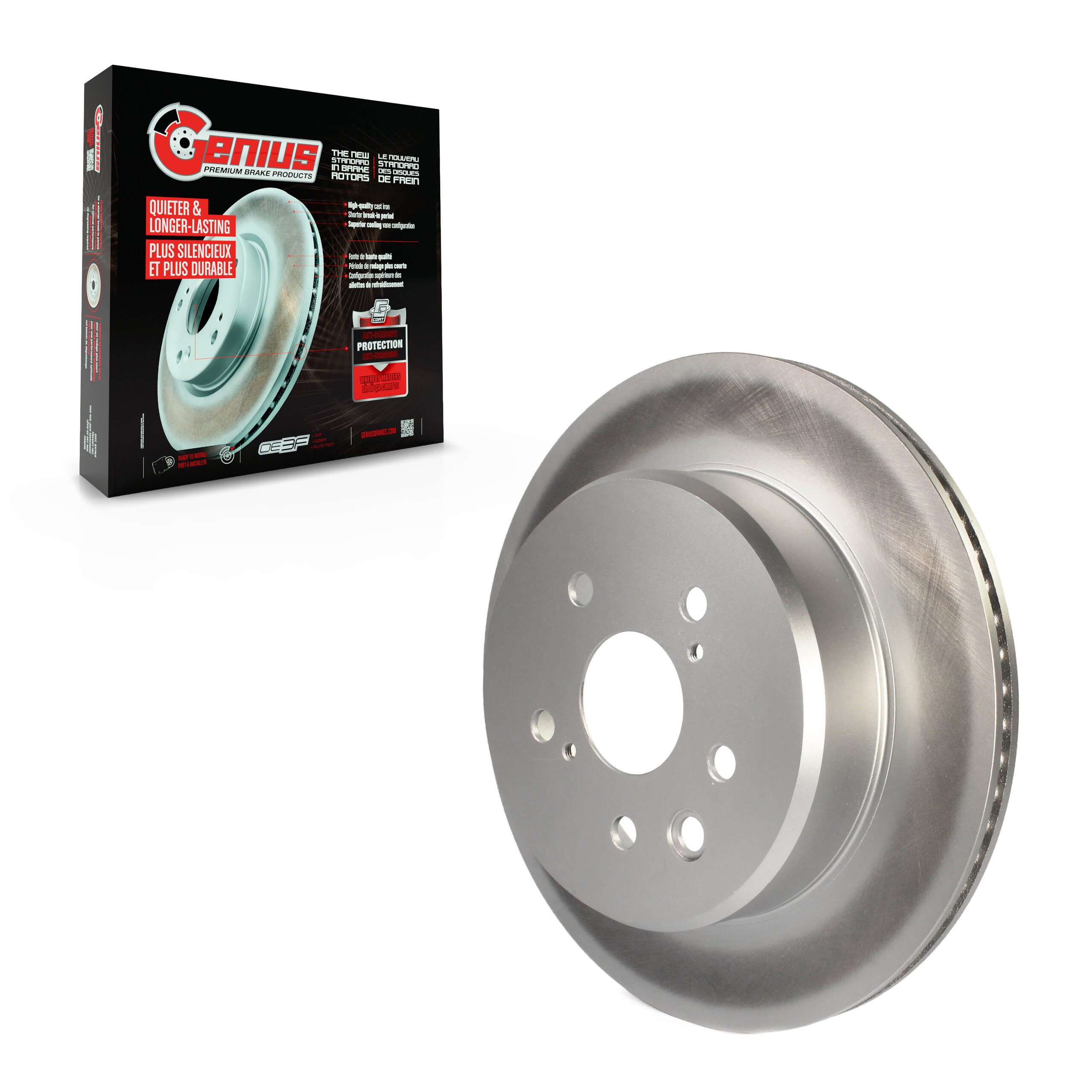 Coated Disc Brake Rotor