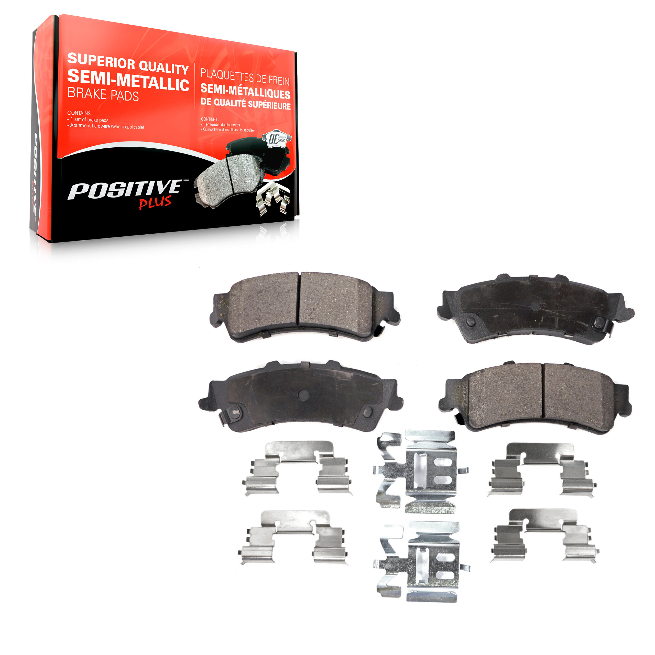 Semi-Metallic Brake Pads