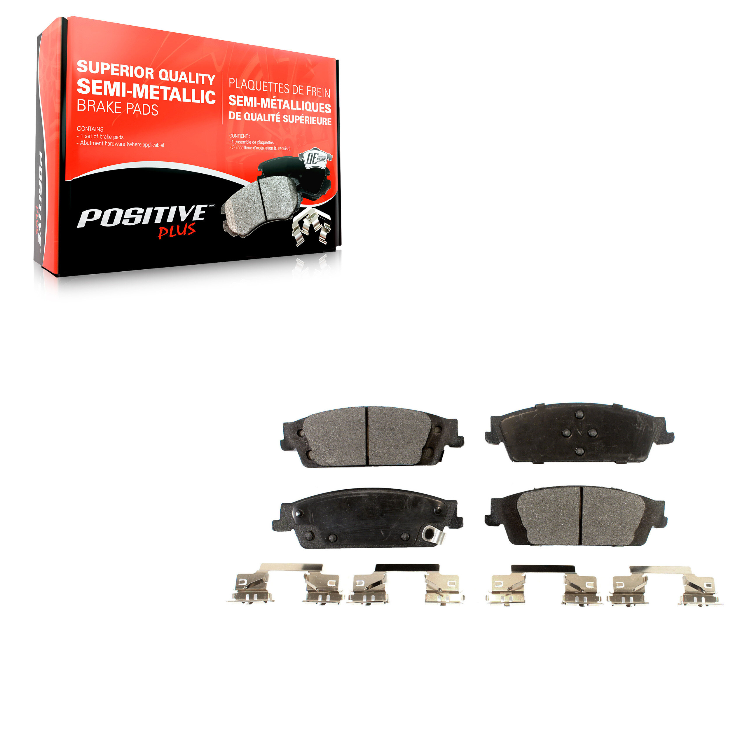 Semi-Metallic Brake Pads