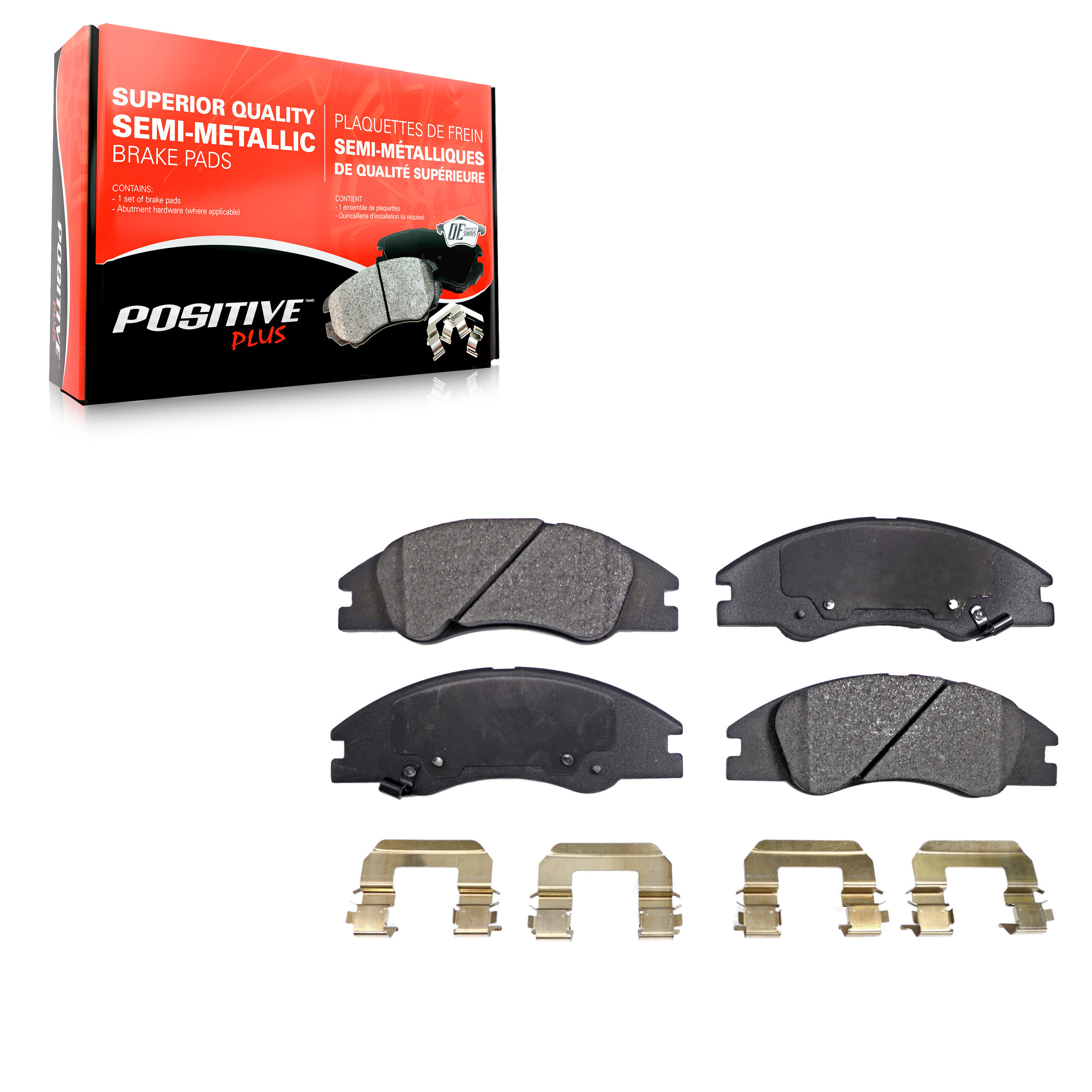 Semi-Metallic Brake Pads