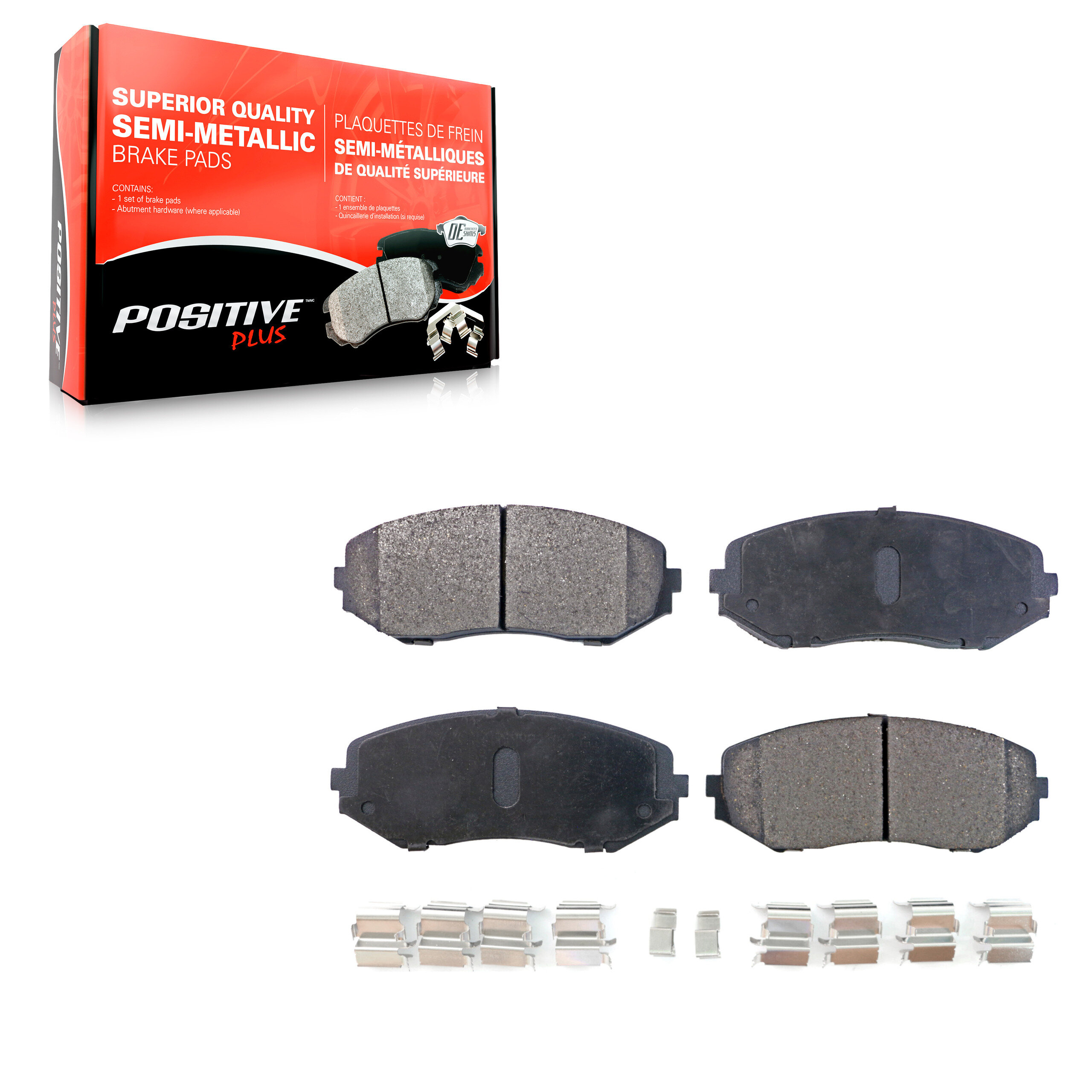Semi-Metallic Brake Pads