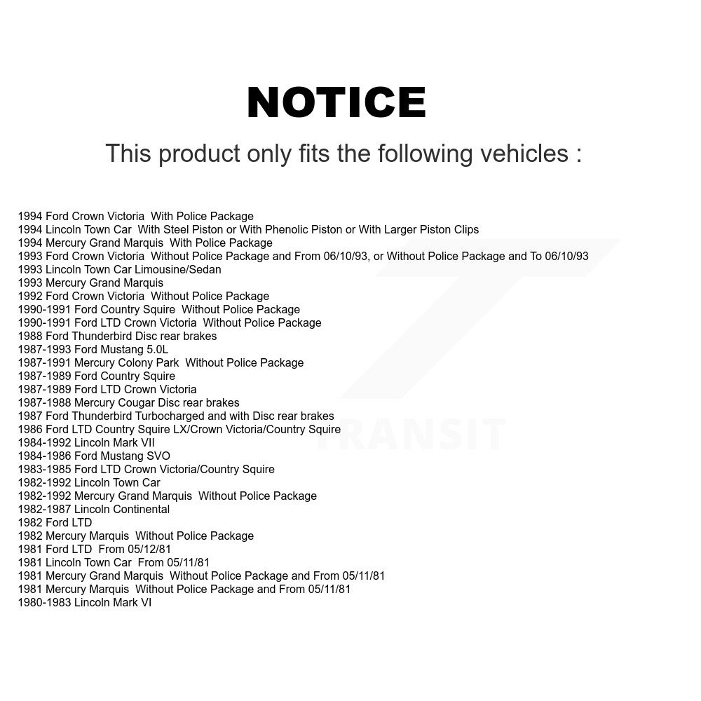 SIM - SIM-199 - Semi-Metallic Brake Pads