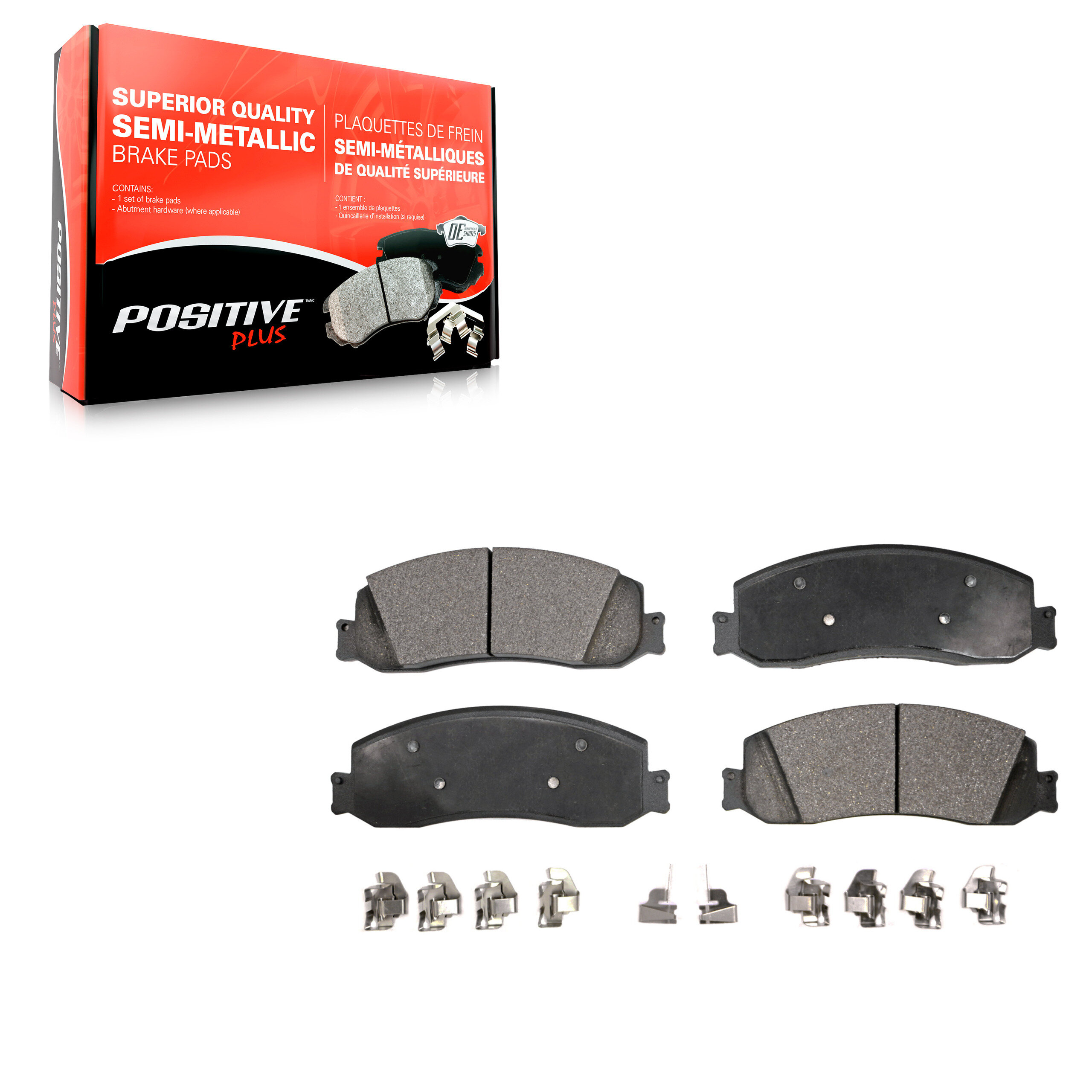 Semi-Metallic Brake Pads