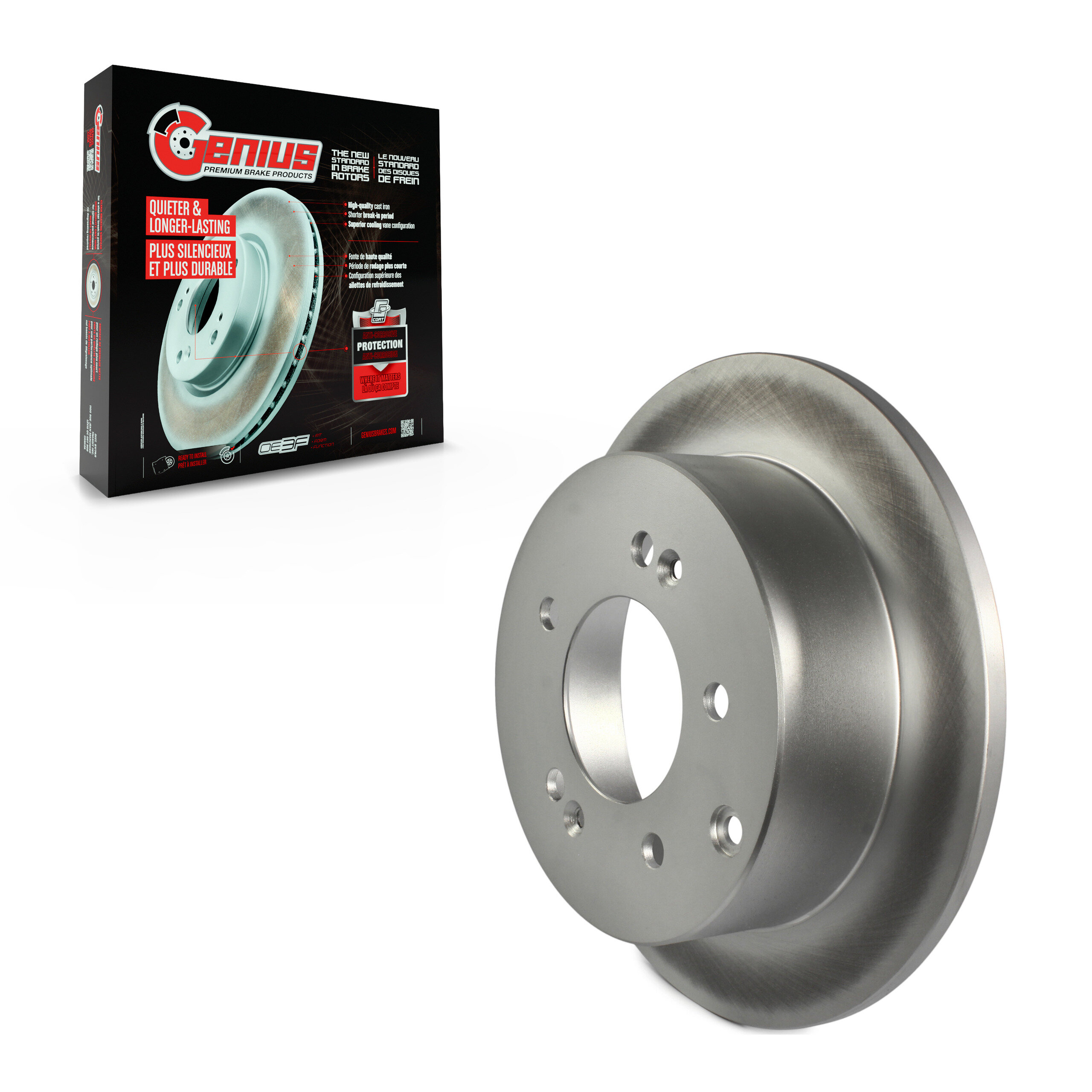 Coated Disc Brake Rotor