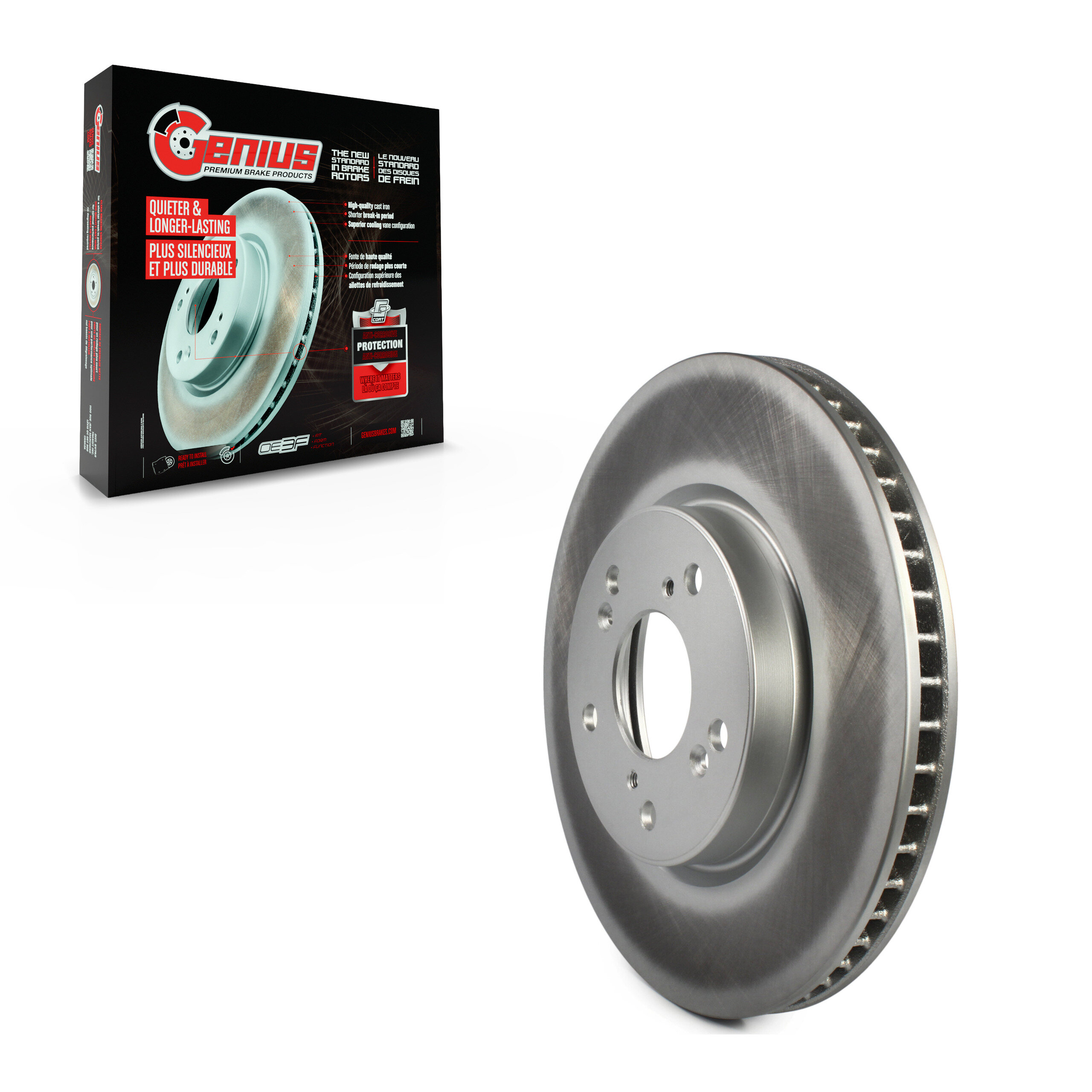 Coated Disc Brake Rotor
