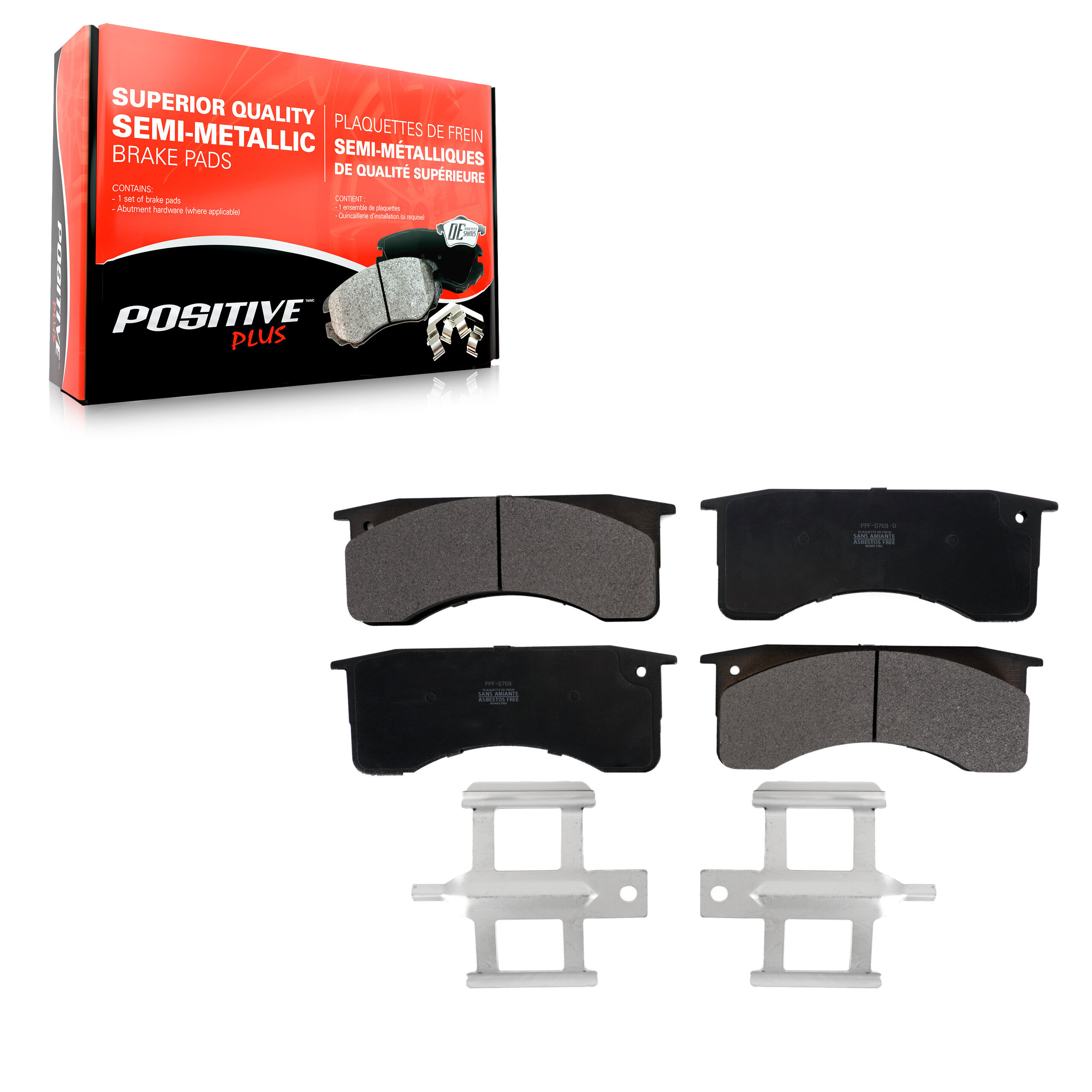 Semi-Metallic Brake Pads