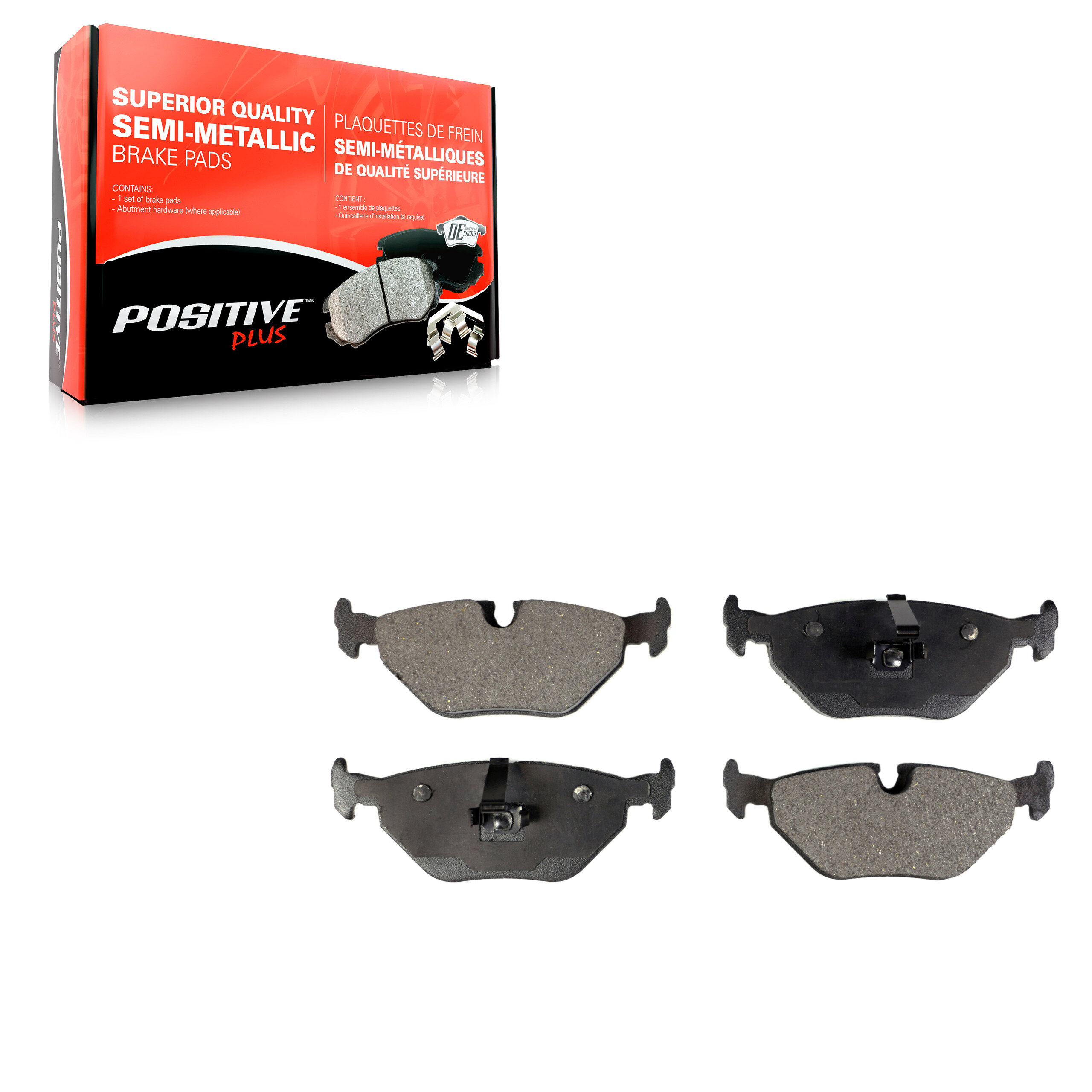 Semi-Metallic Brake Pads