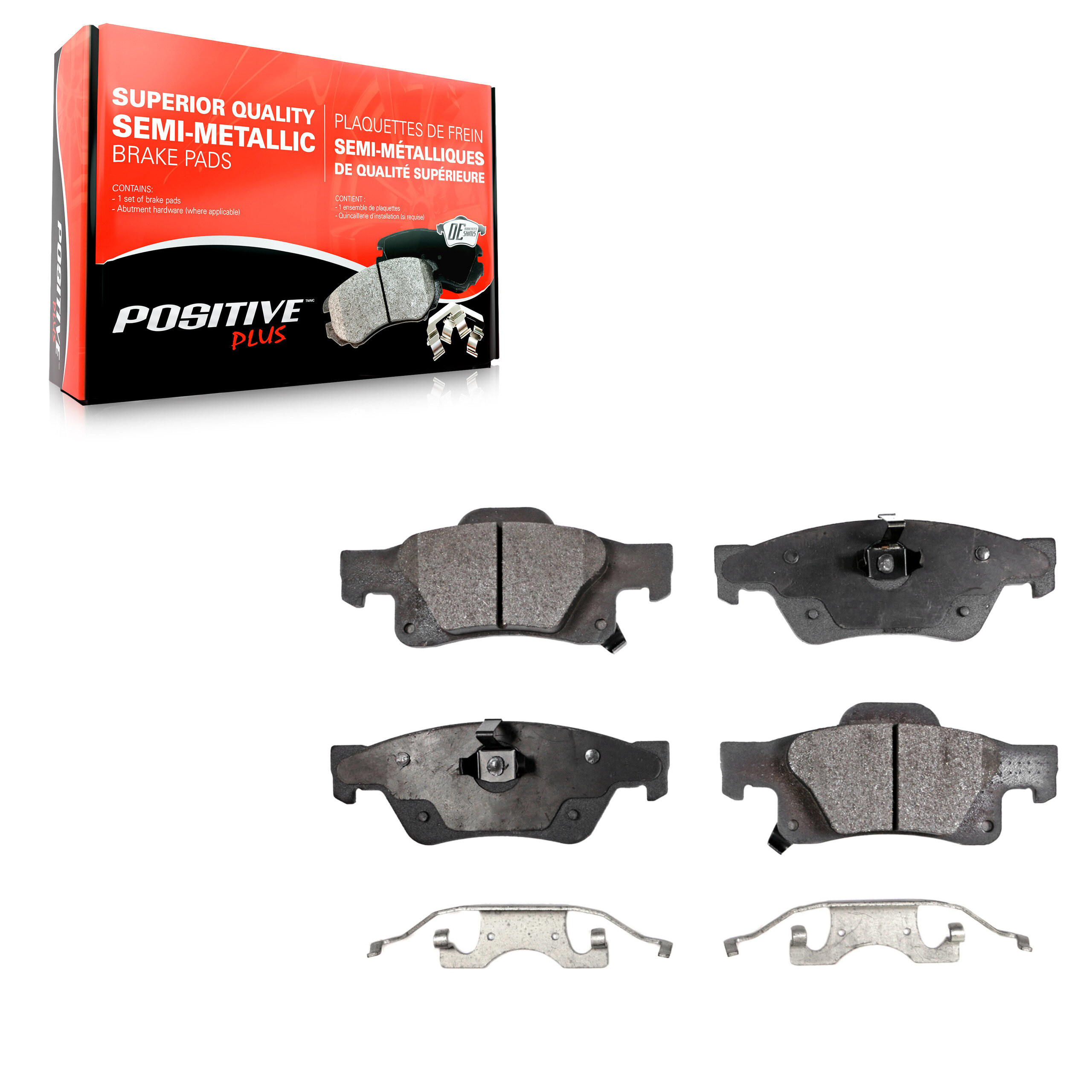 Semi-Metallic Brake Pads