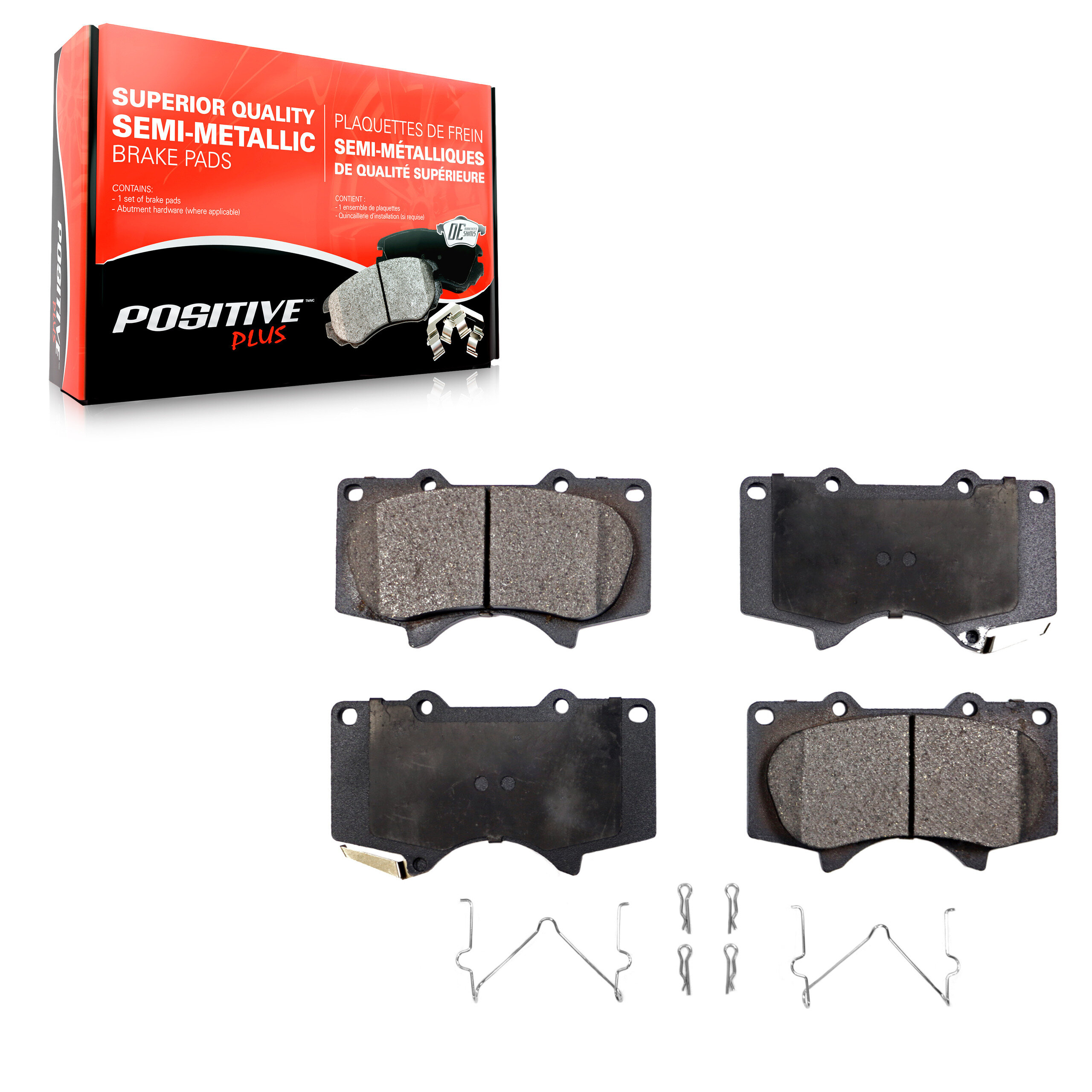 Semi-Metallic Brake Pads