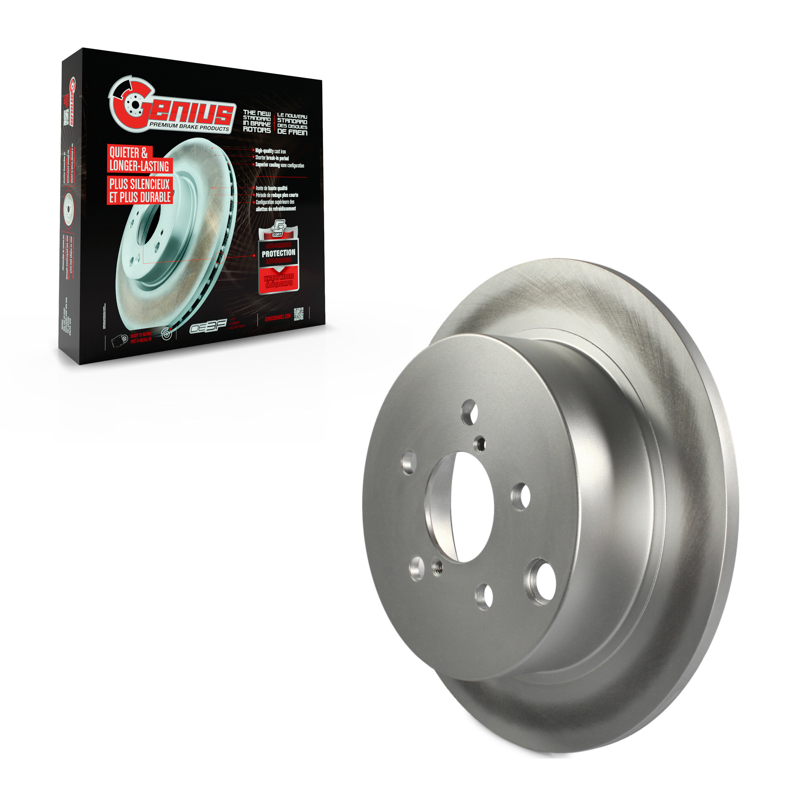 Coated Disc Brake Rotor