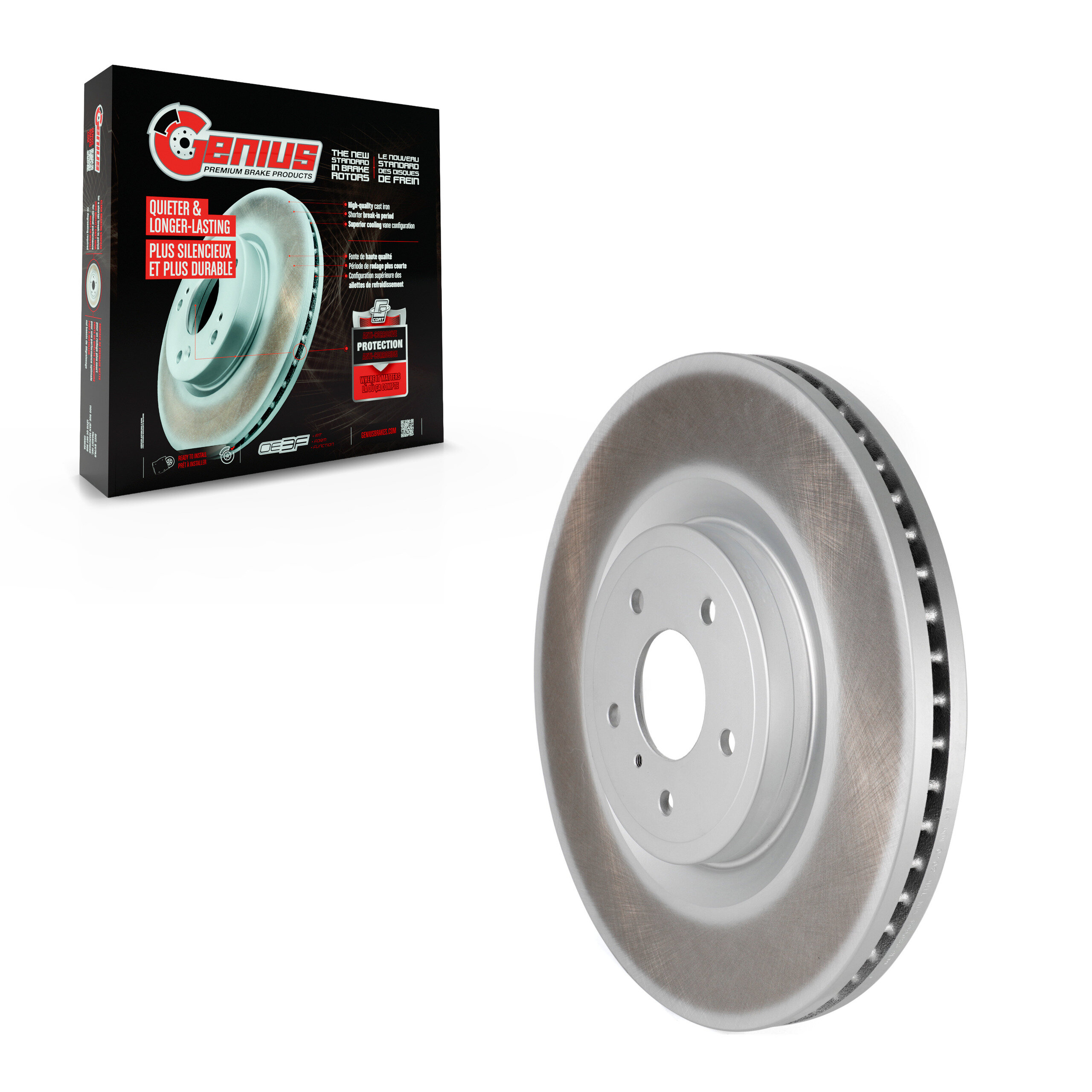 Coated Disc Brake Rotor