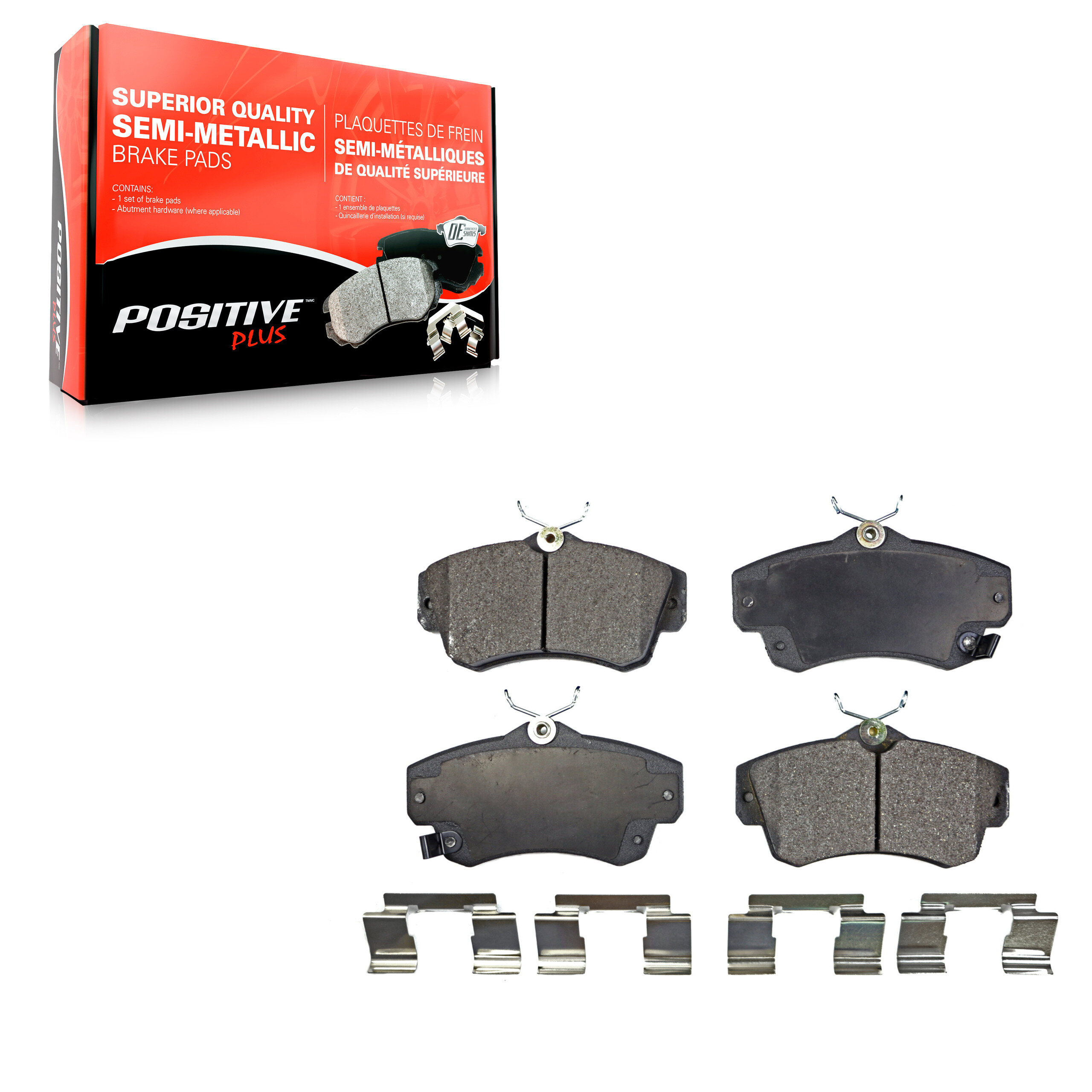 Semi-Metallic Brake Pads
