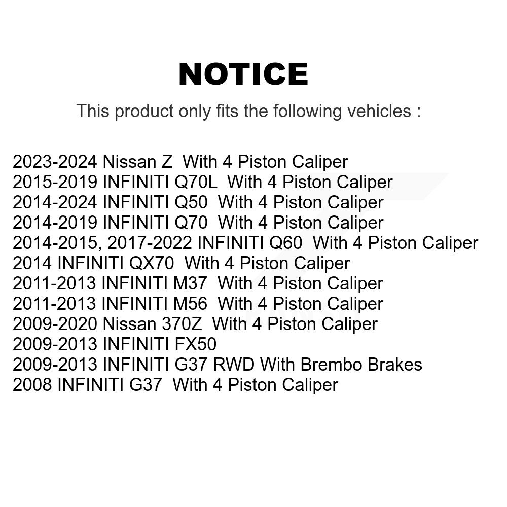 GENIUS - GCR-980664 - Coated Disc Brake Rotor
