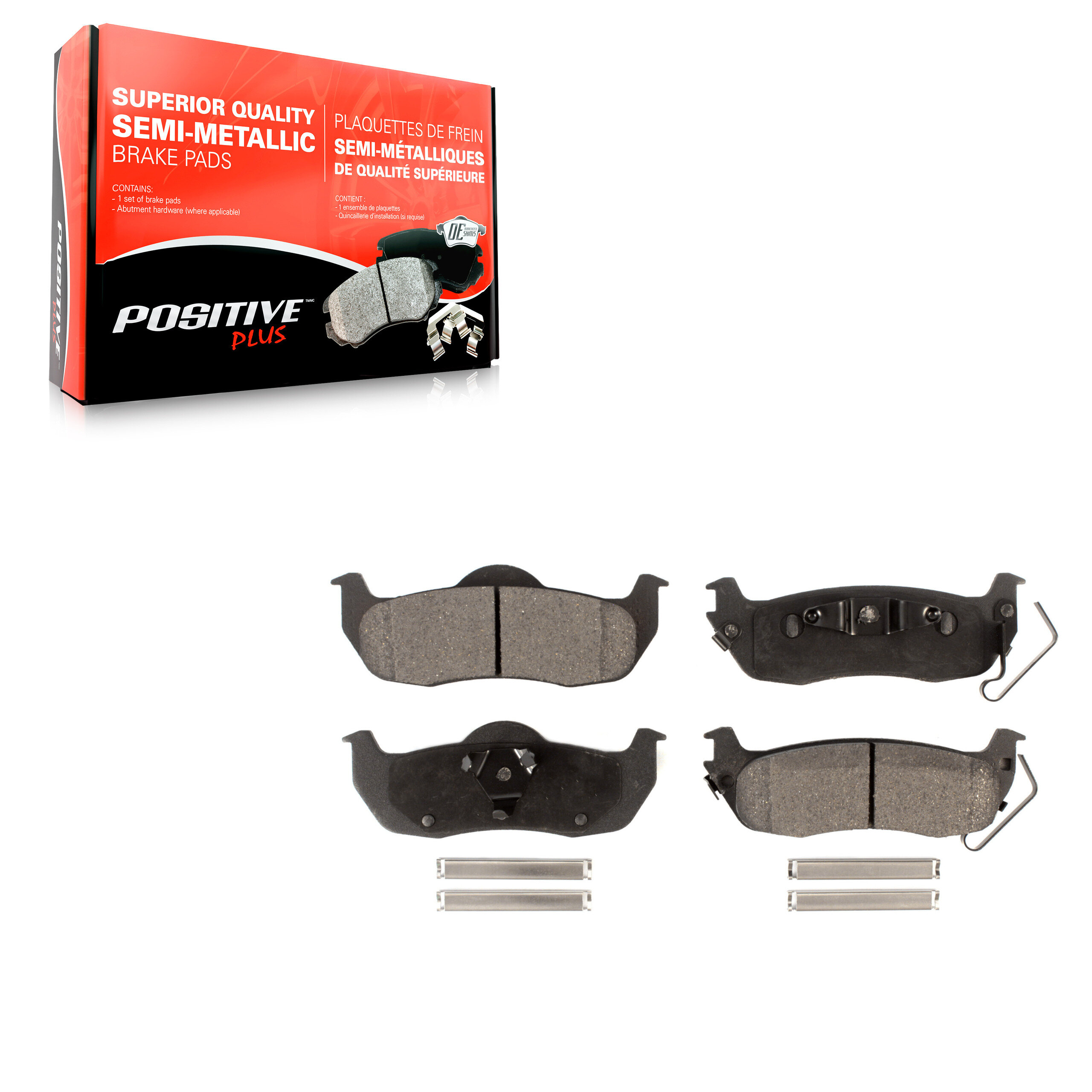 Semi-Metallic Brake Pads