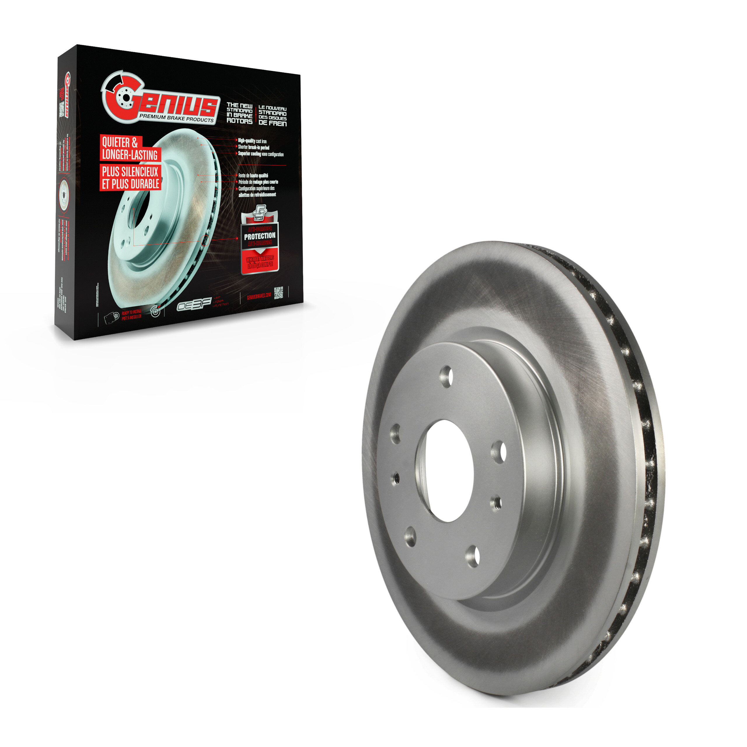Coated Disc Brake Rotor