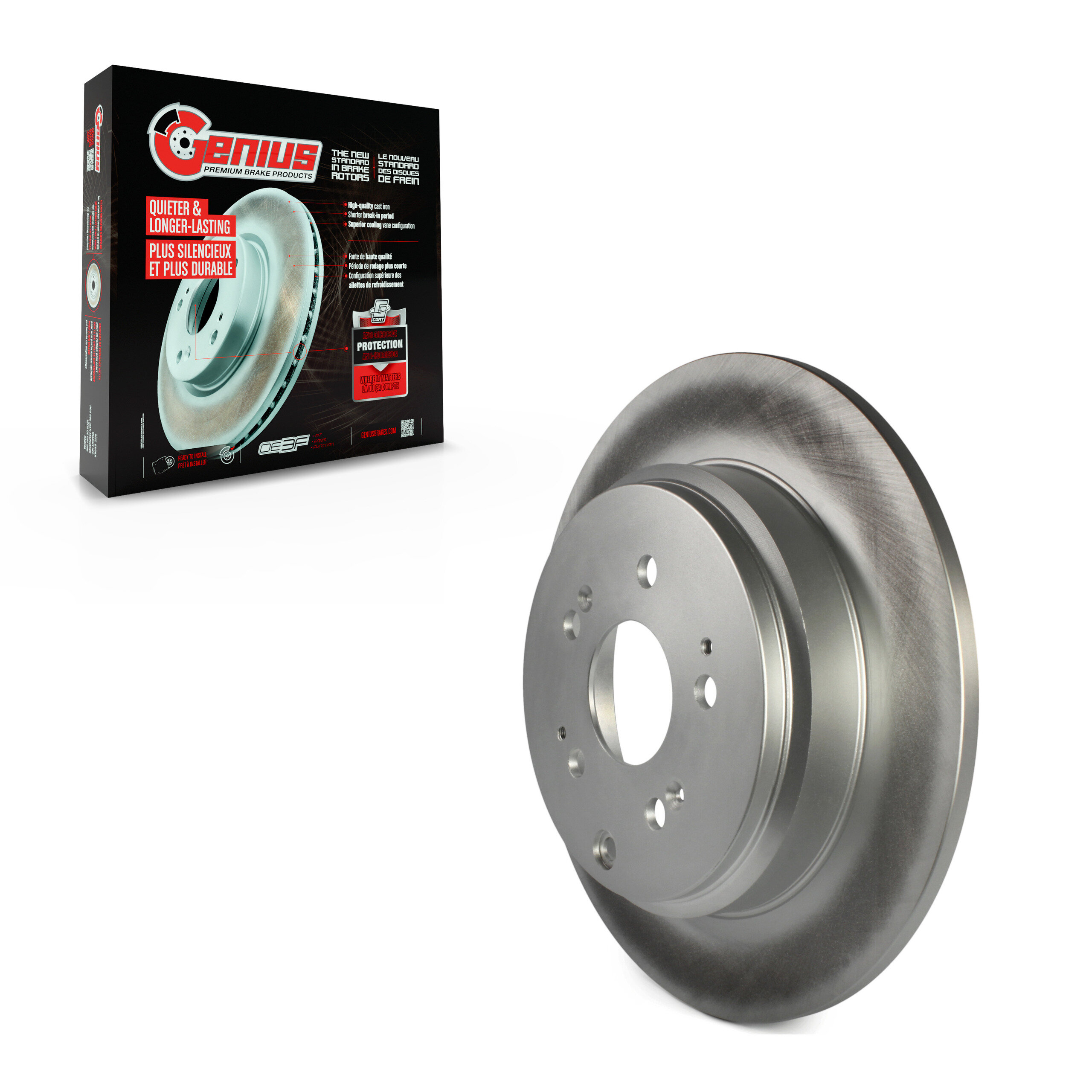 Coated Disc Brake Rotor