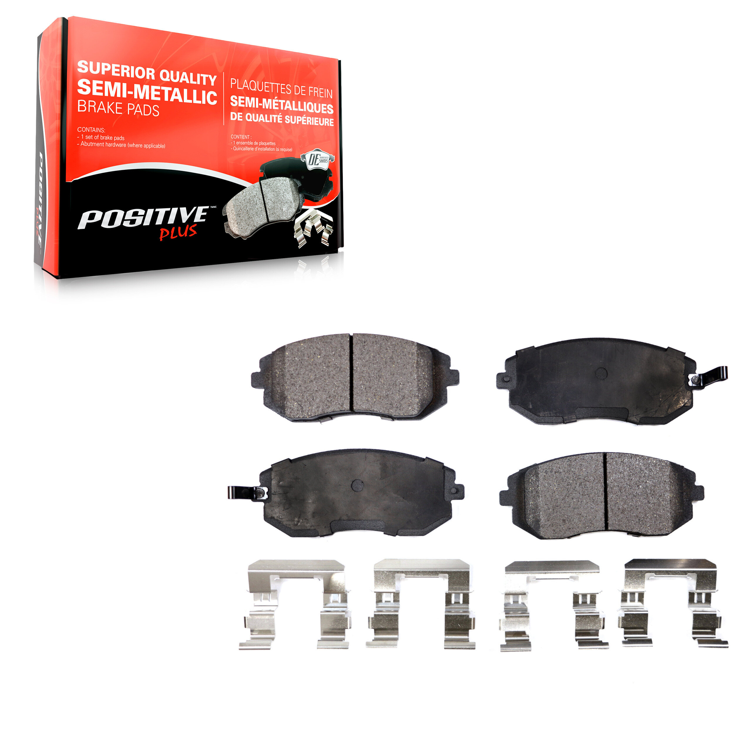Semi-Metallic Brake Pads