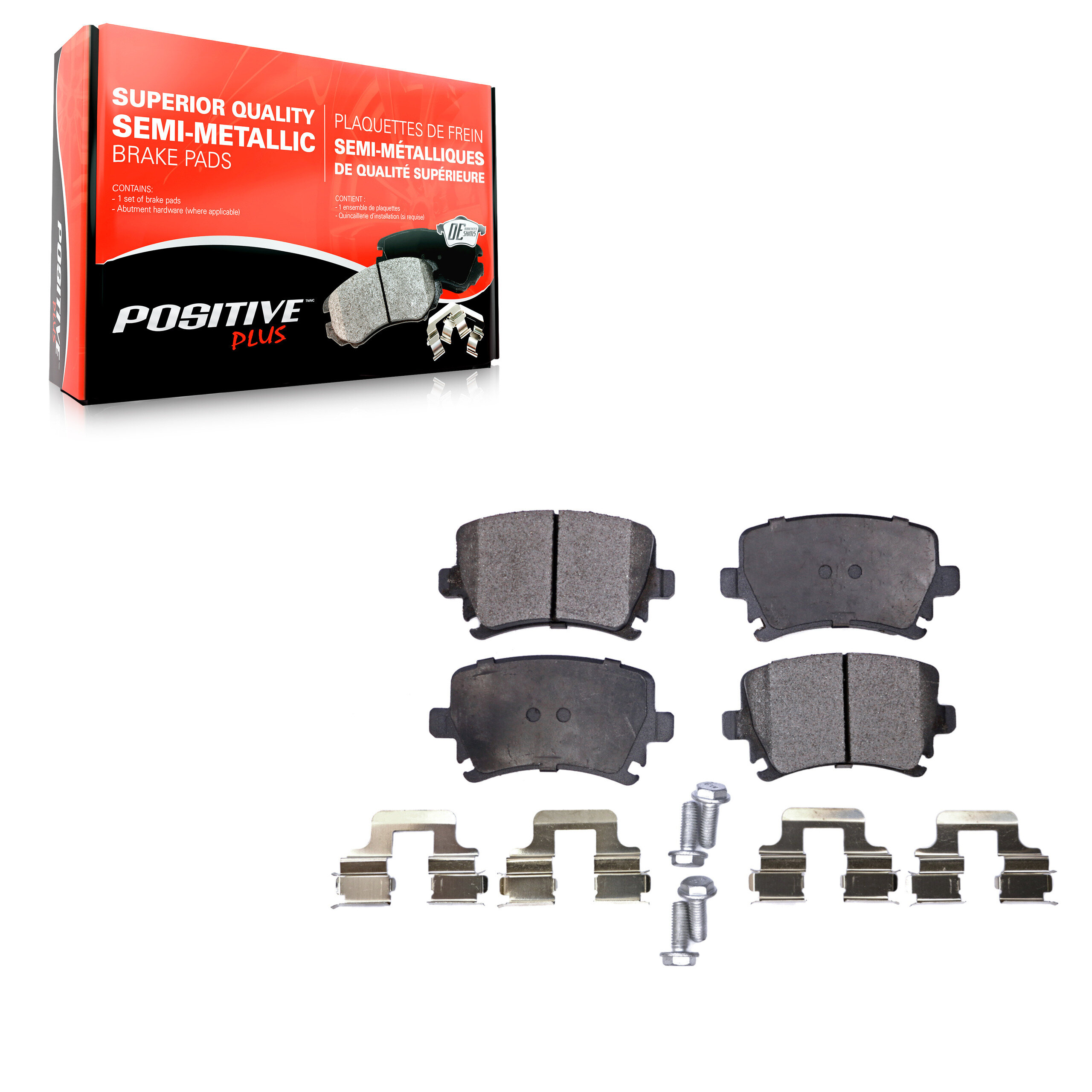 Semi-Metallic Brake Pads