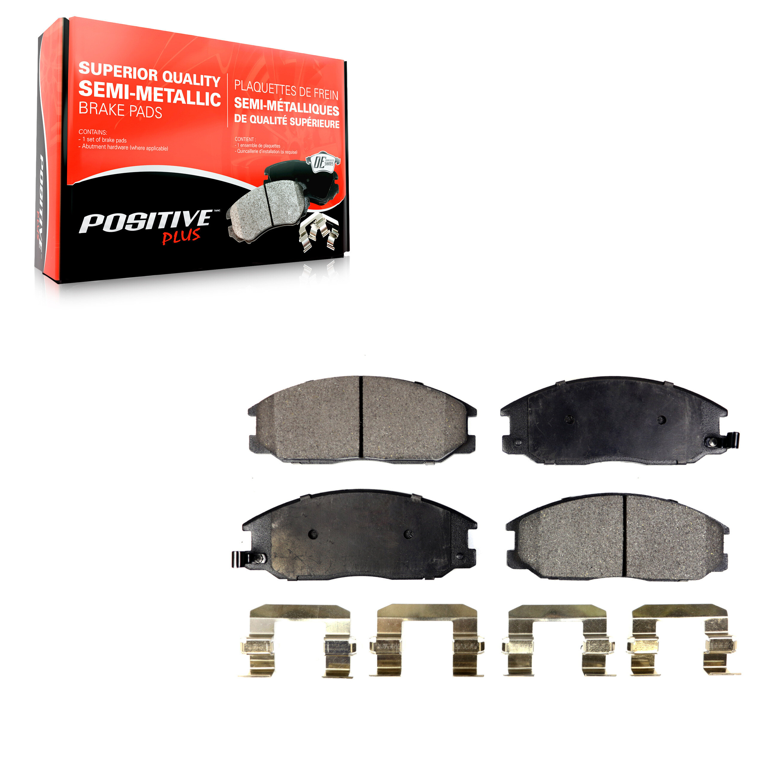 Semi-Metallic Brake Pads