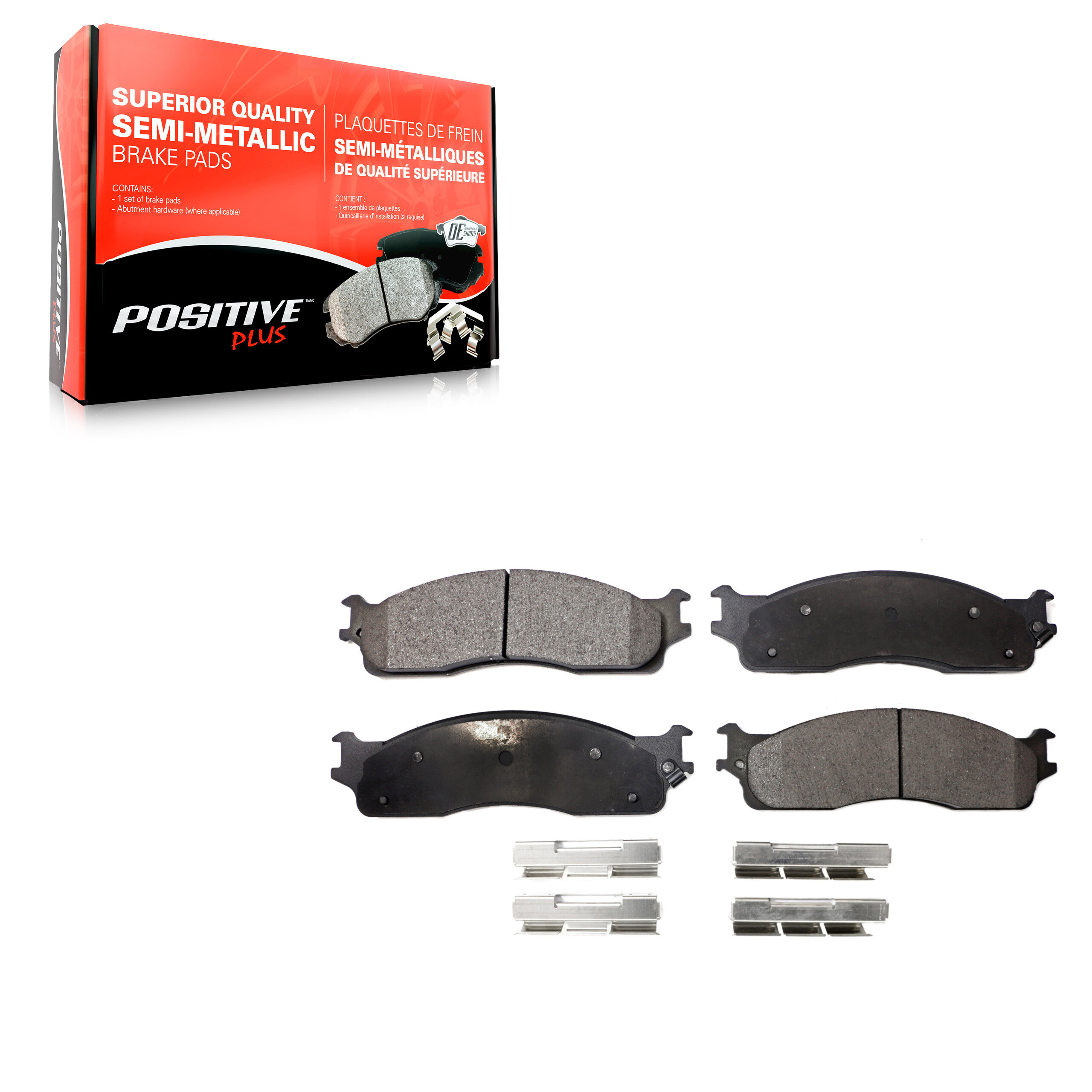 Semi-Metallic Brake Pads