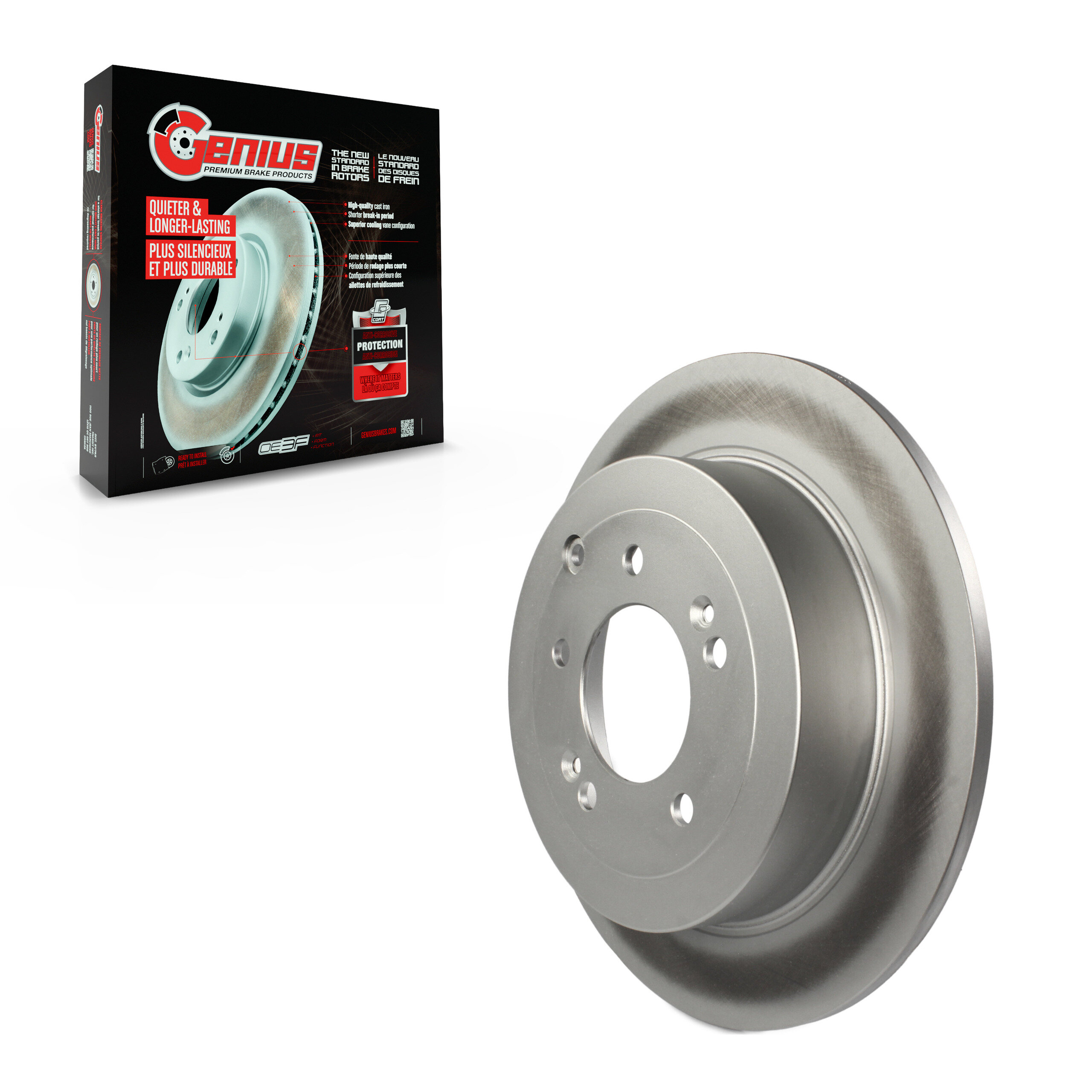 Coated Disc Brake Rotor