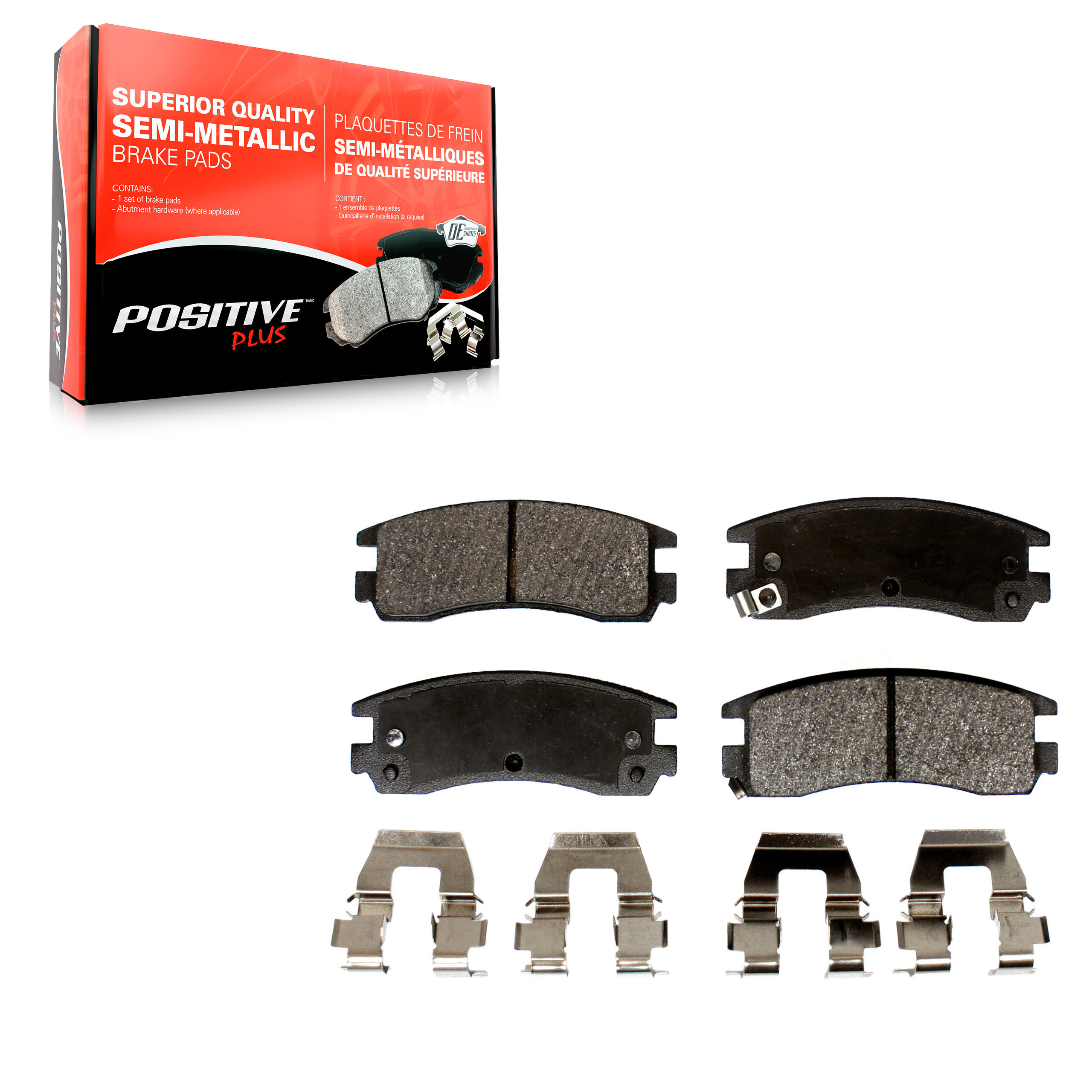 Semi-Metallic Brake Pads