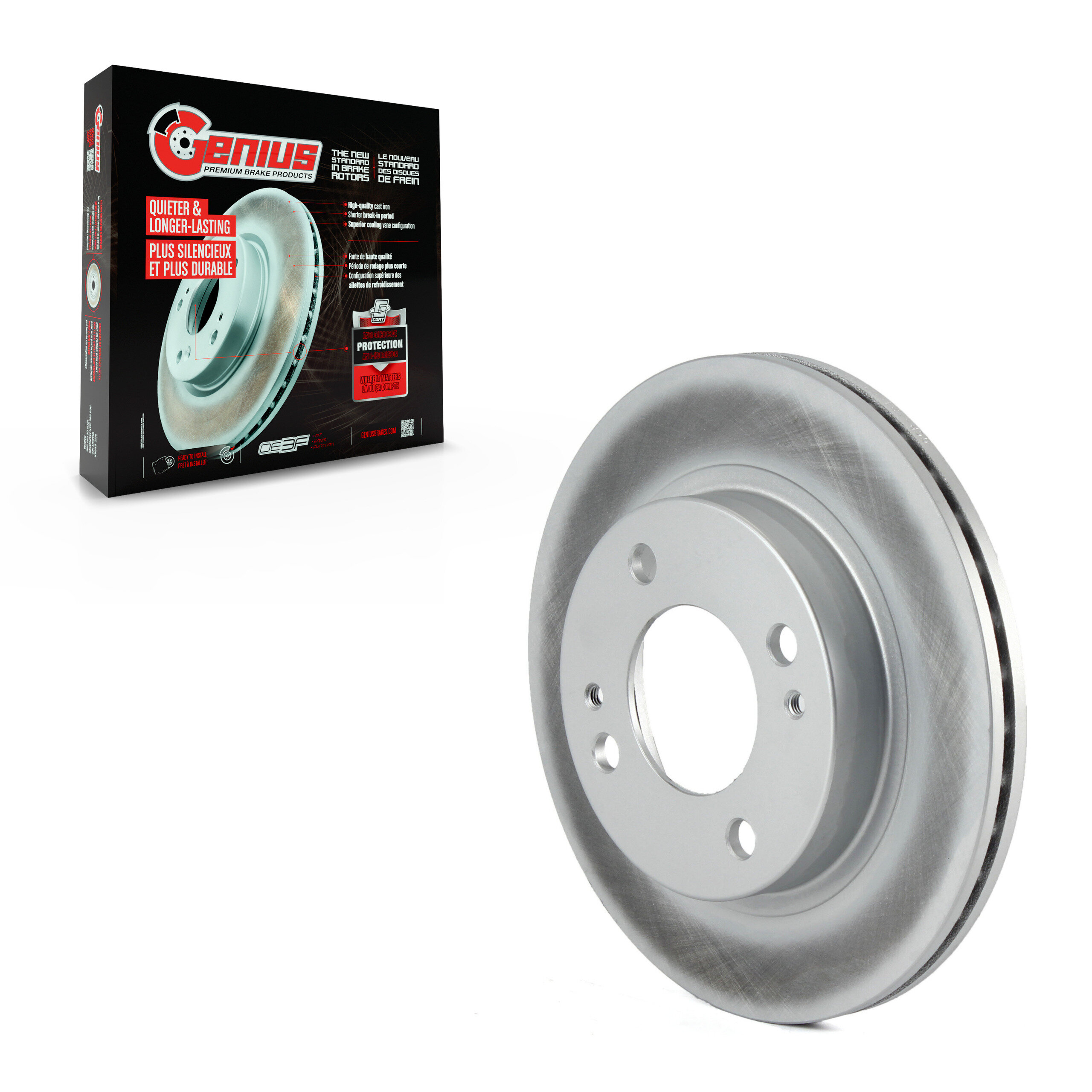 Coated Disc Brake Rotor