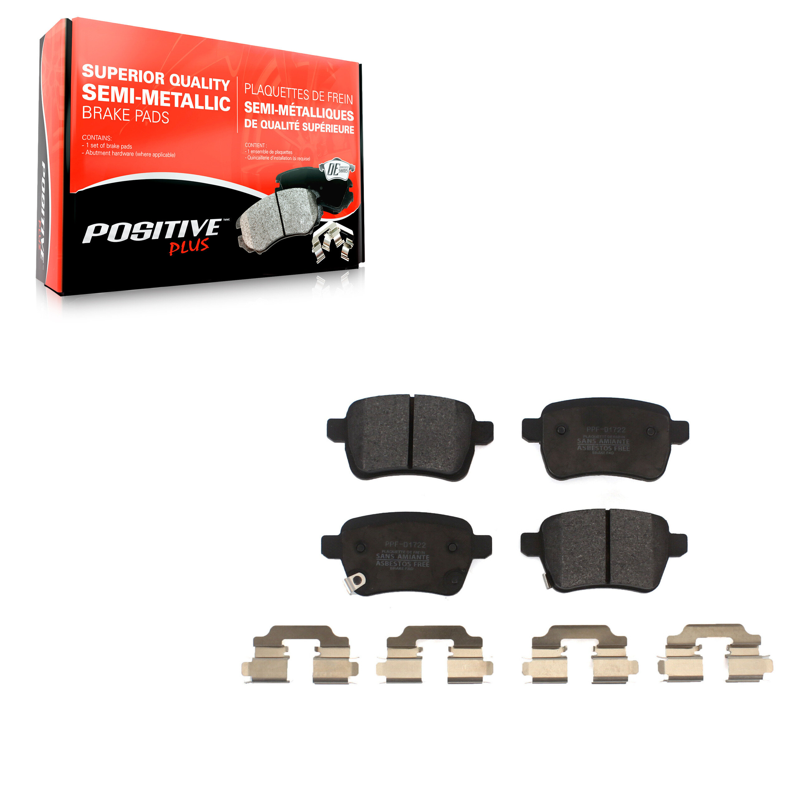 Semi-Metallic Brake Pads