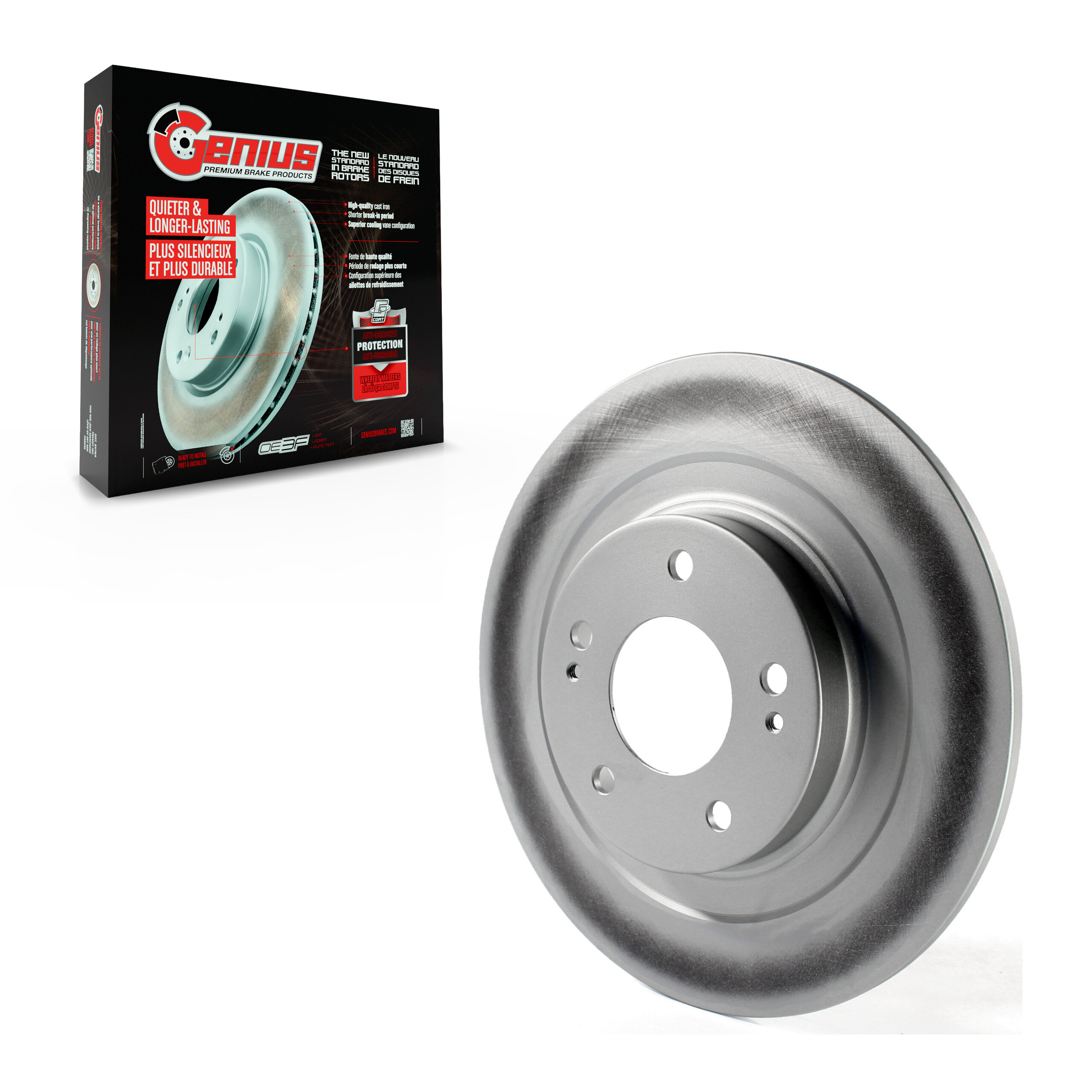 Coated Disc Brake Rotor