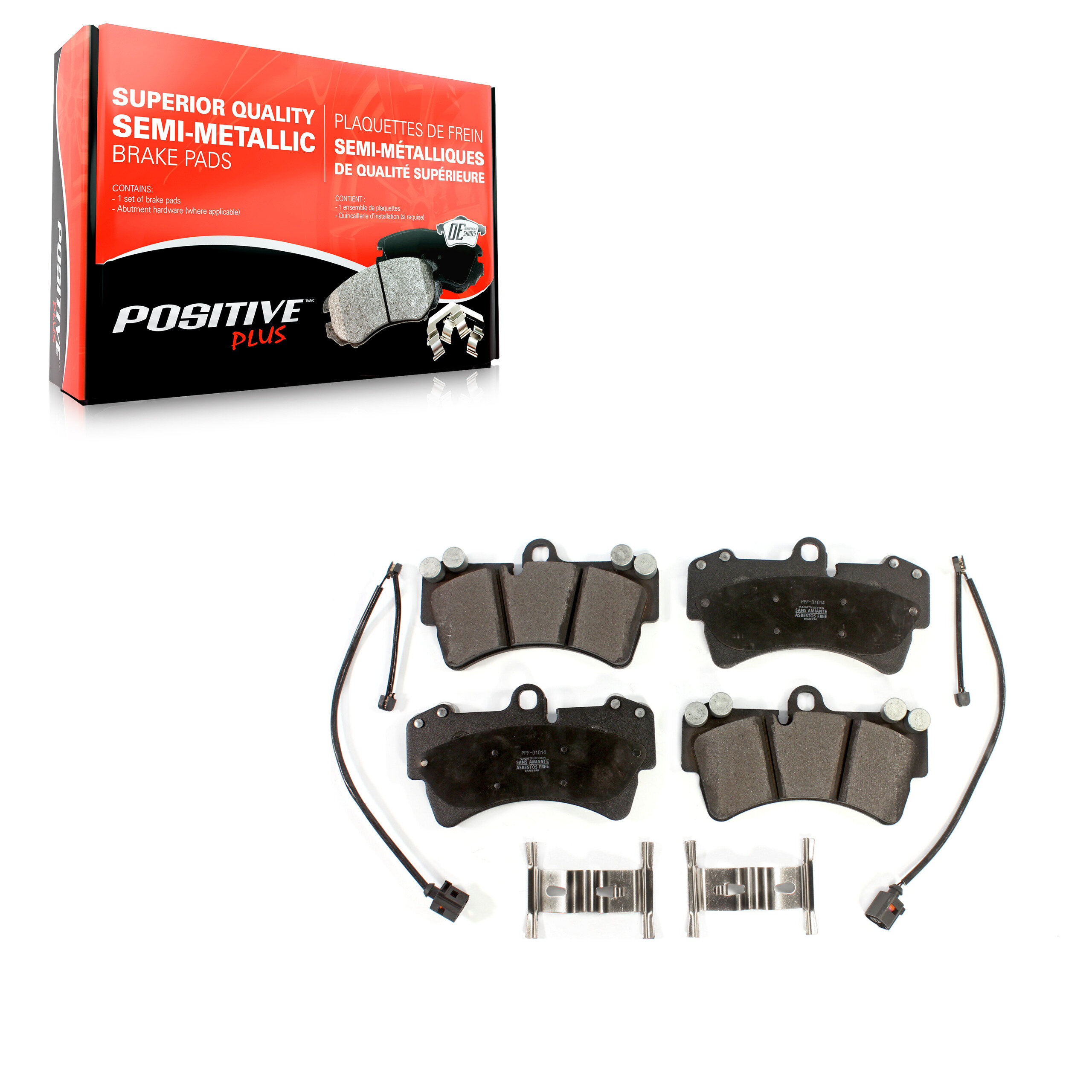 Semi-Metallic Brake Pads
