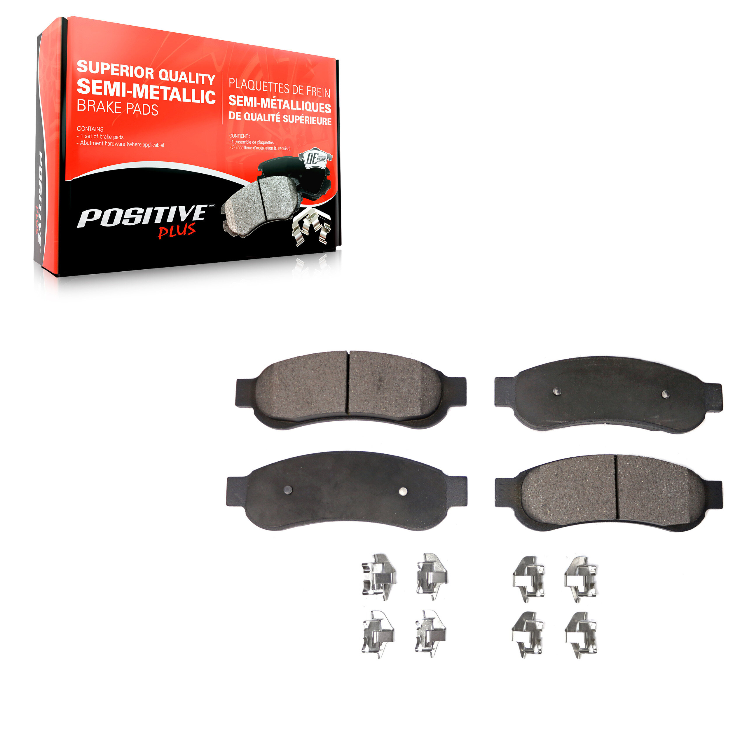 Semi-Metallic Brake Pads