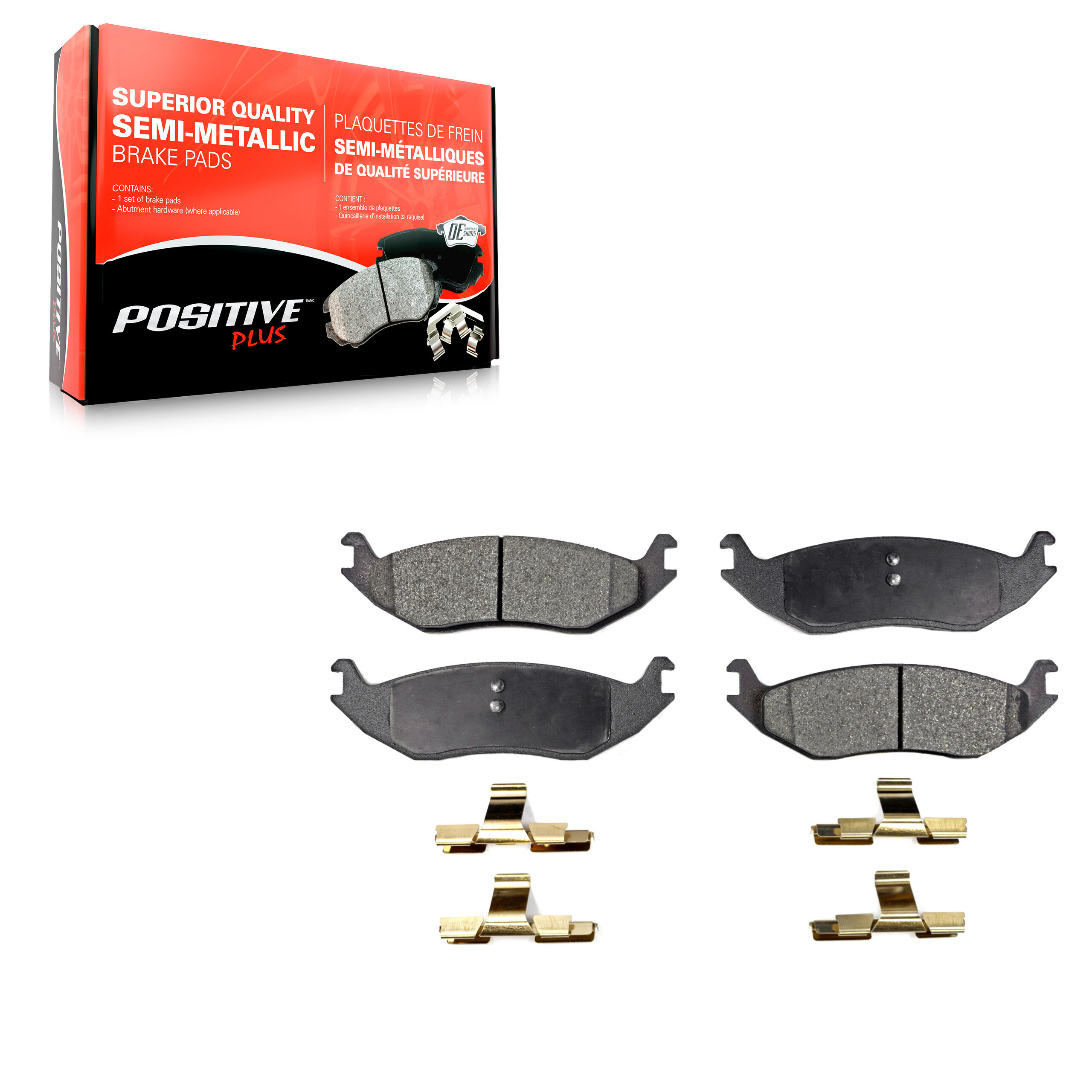 Semi-Metallic Brake Pads