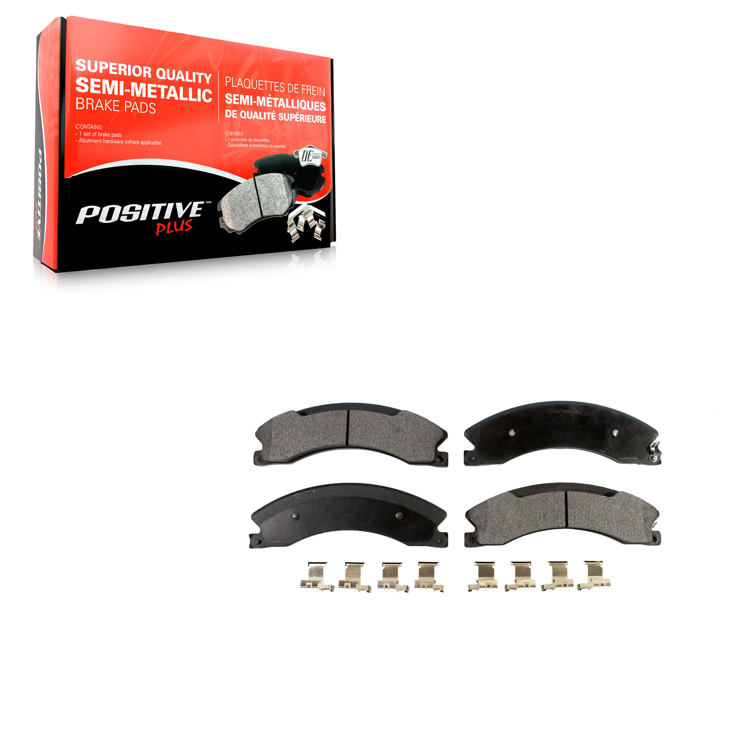 Semi-Metallic Brake Pads