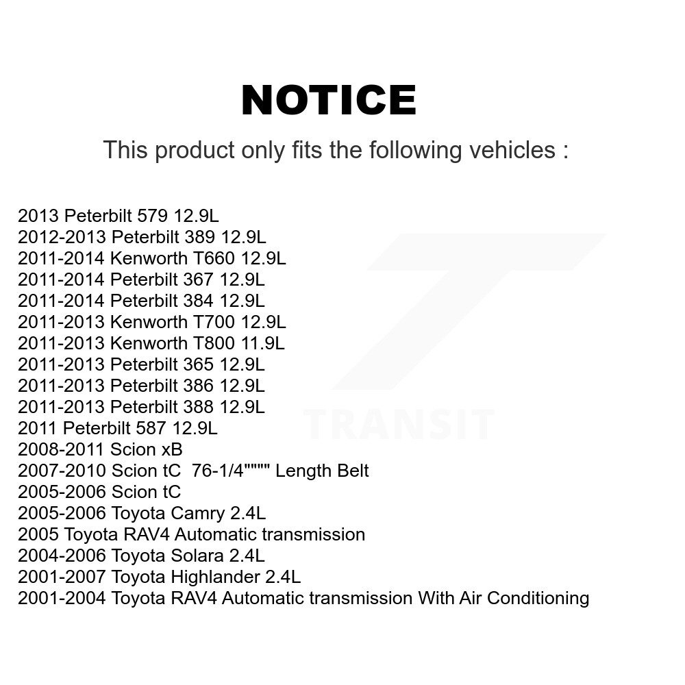 Kobra - KBR-5070763 - Serpentine Belt