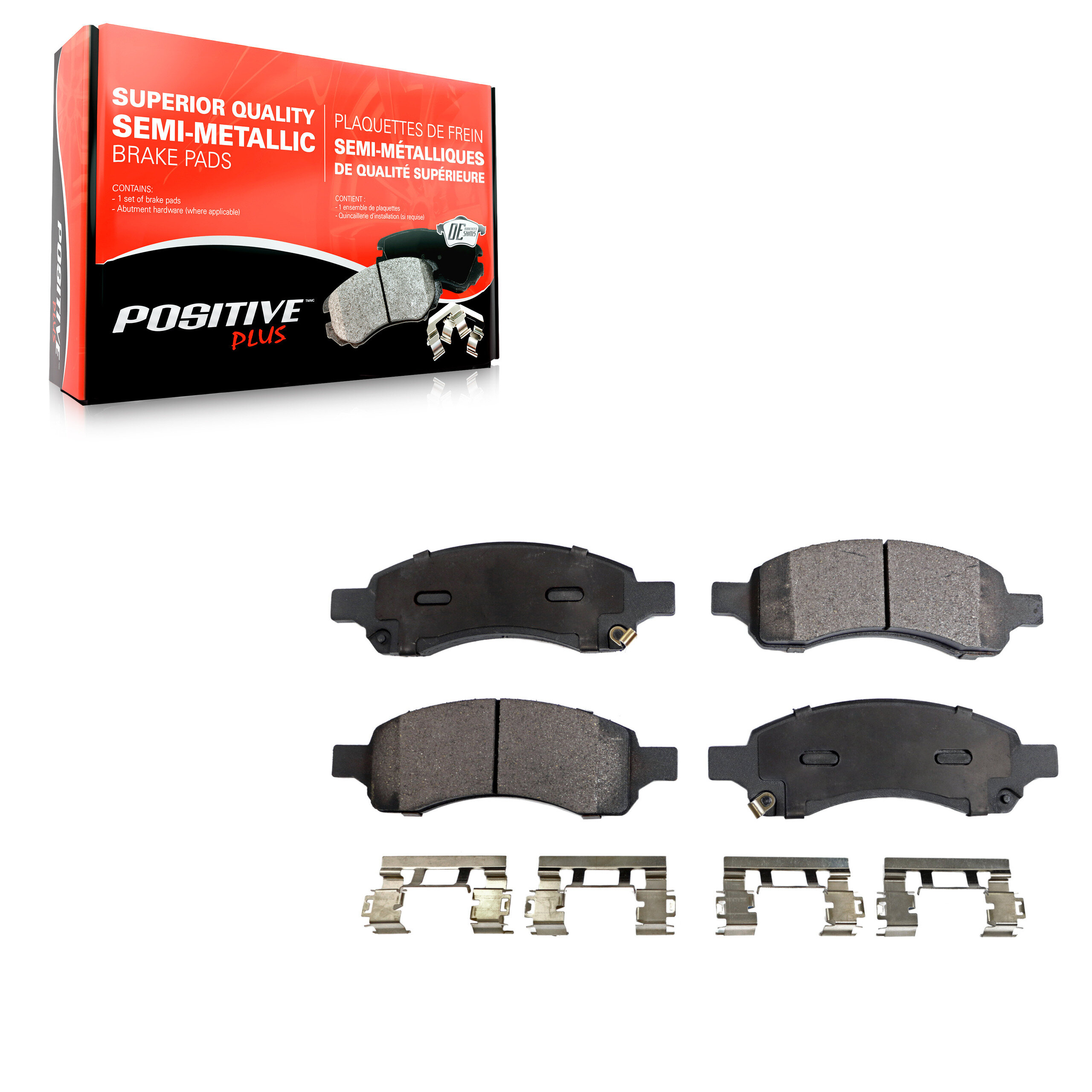 Semi-Metallic Brake Pads