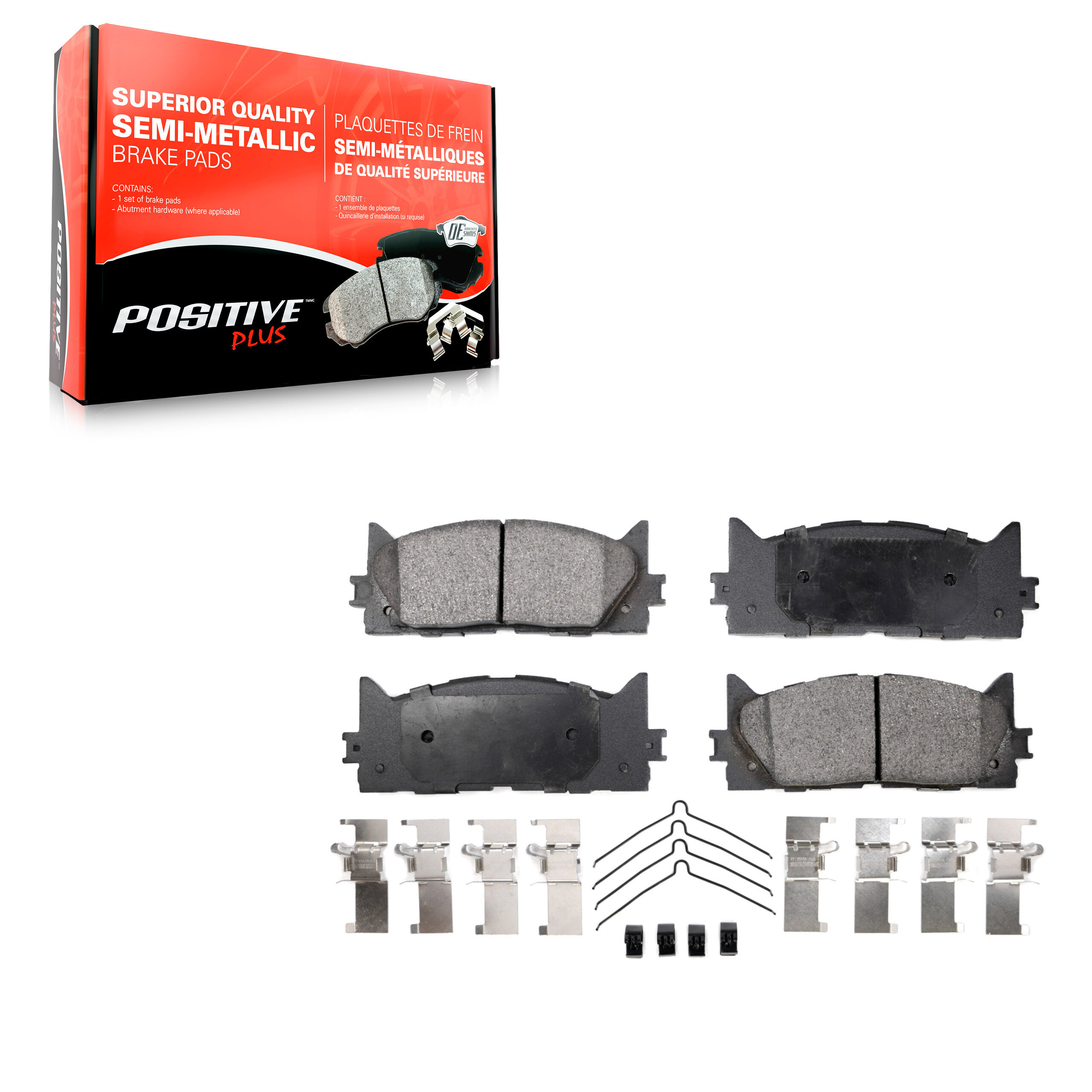 Semi-Metallic Brake Pads