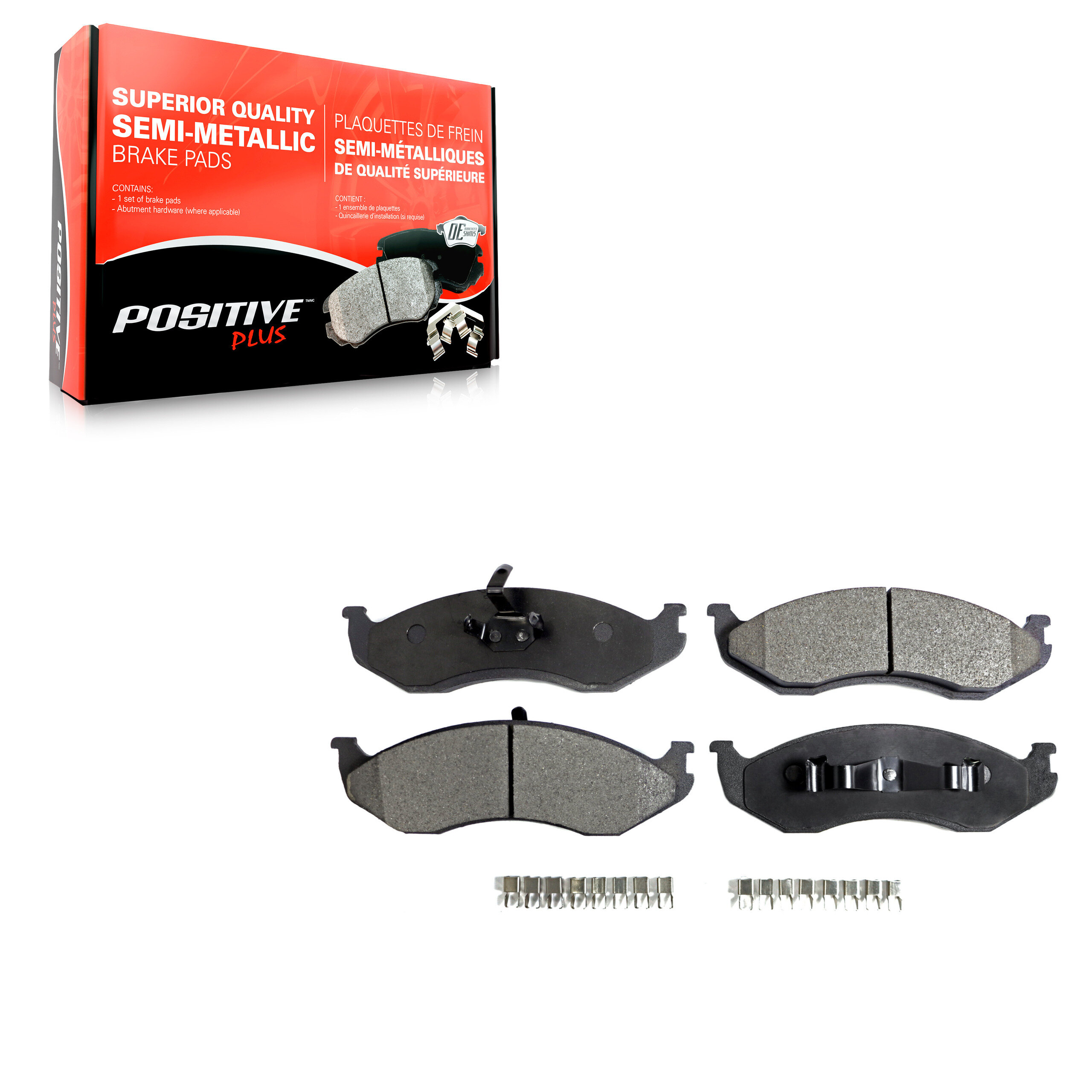 Semi-Metallic Brake Pads